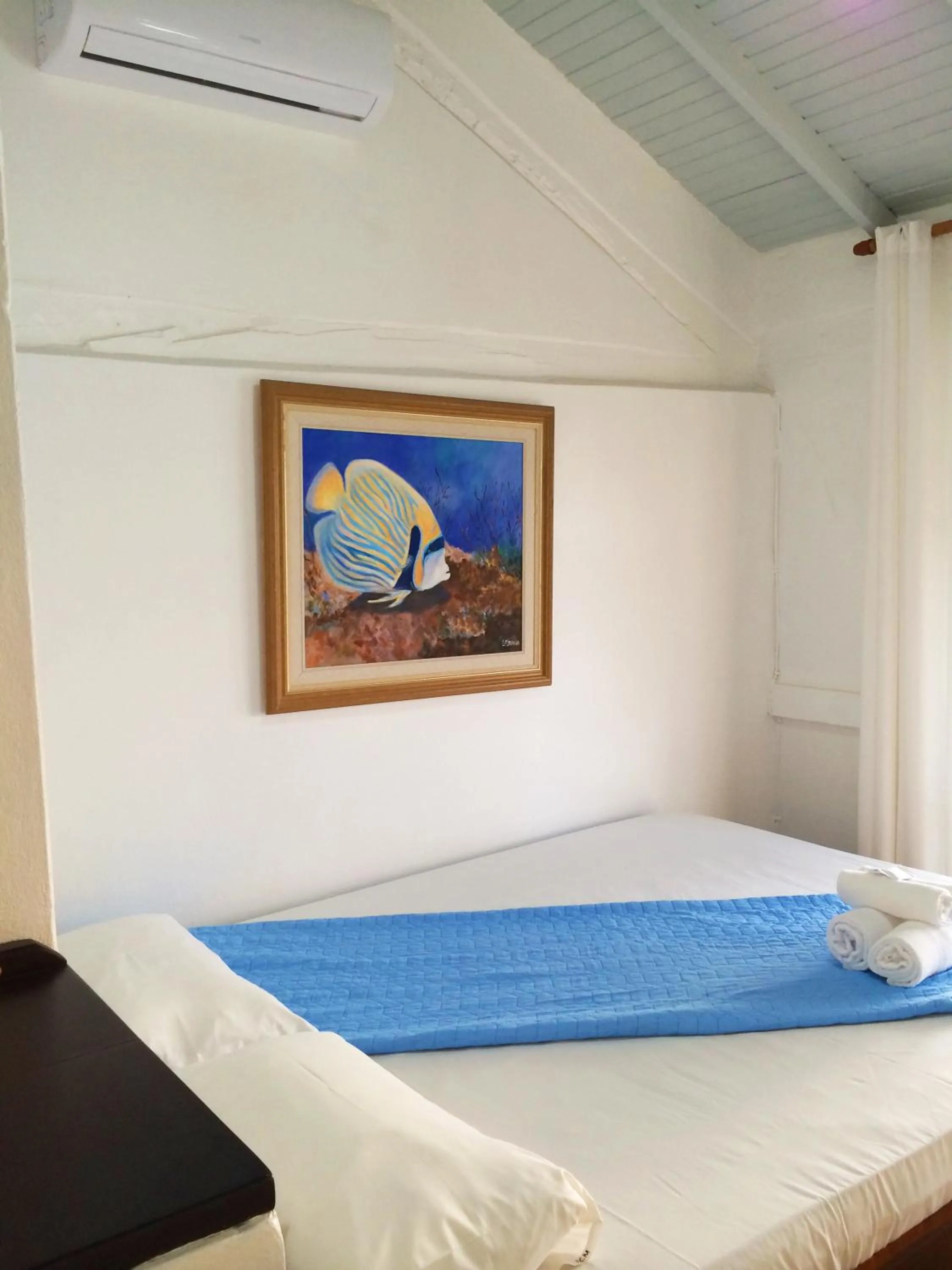 Bed in Pousada Caminho do Mar