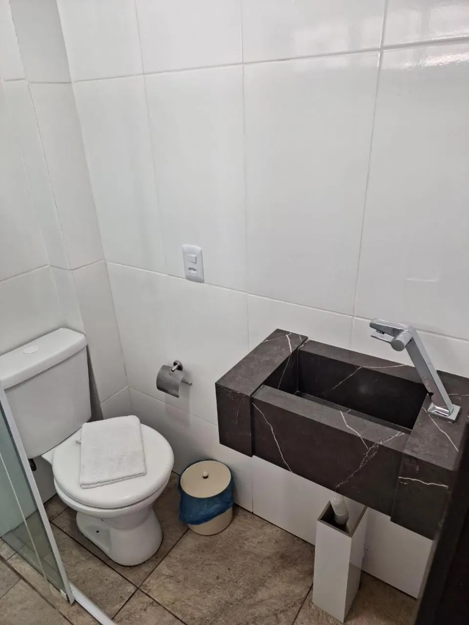 Bathroom in Pousada Caminho do Mar