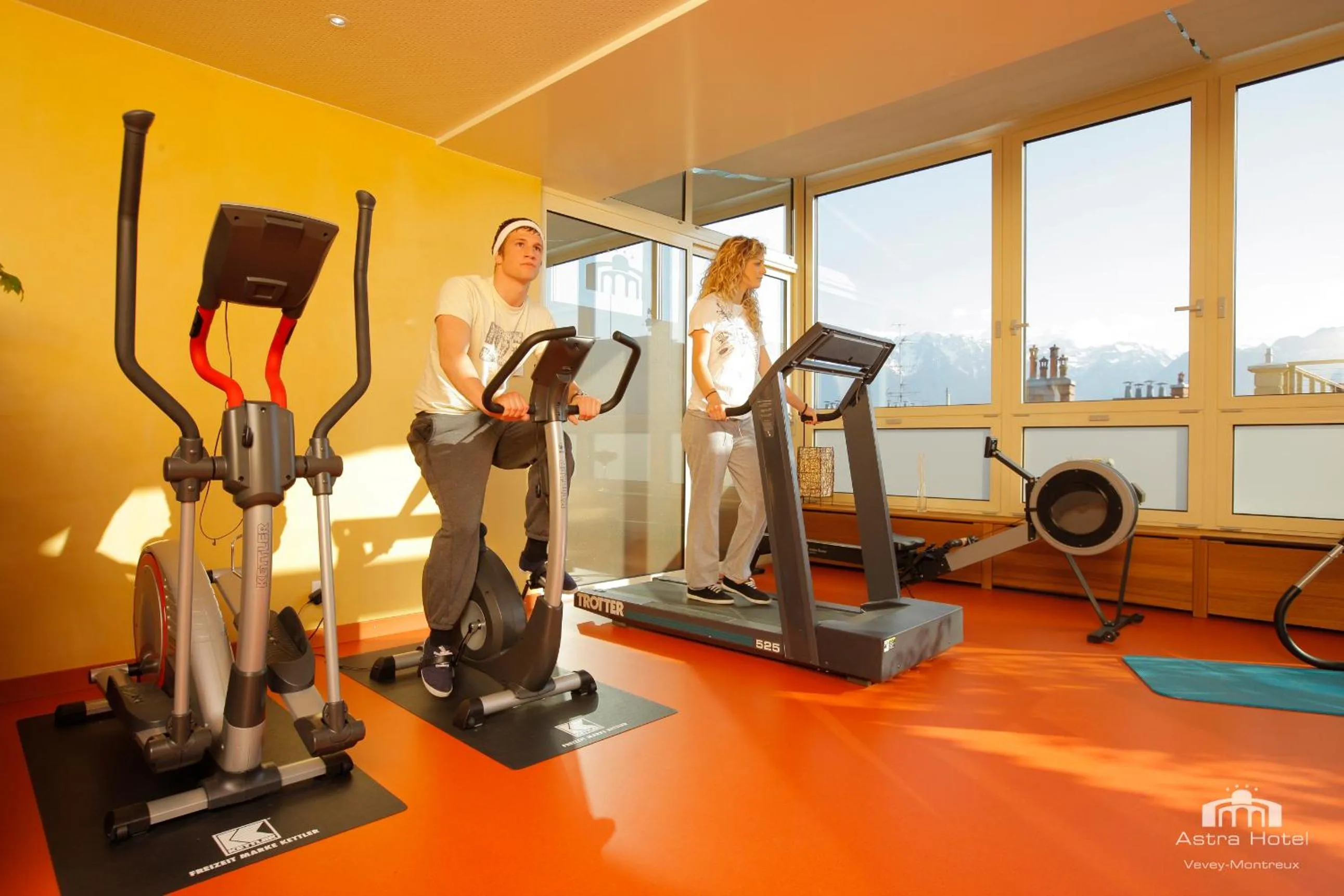 Fitness centre/facilities in Astra Vevey Hotel & Restaurant