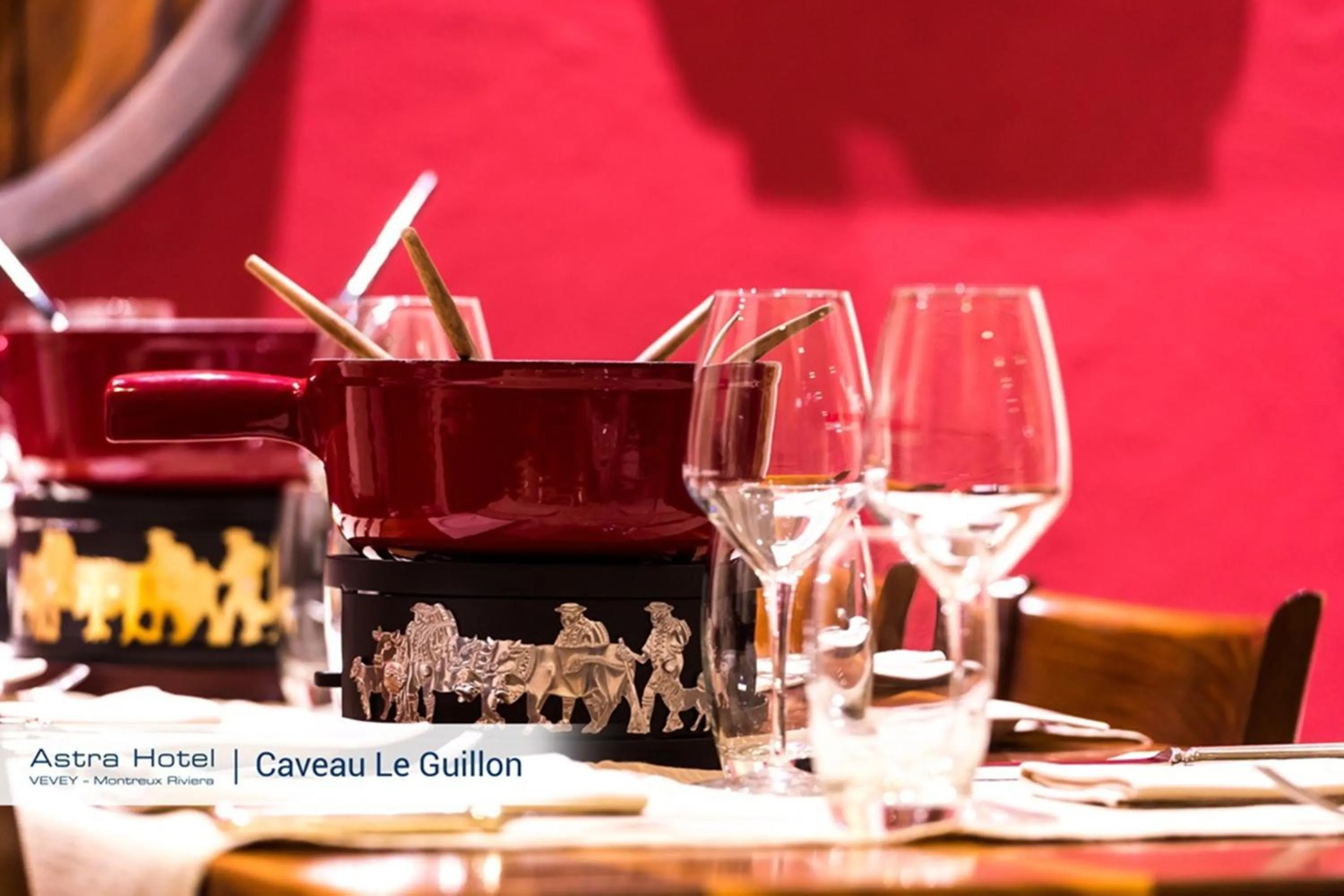 Food and drinks in Astra Vevey Hotel & Restaurant