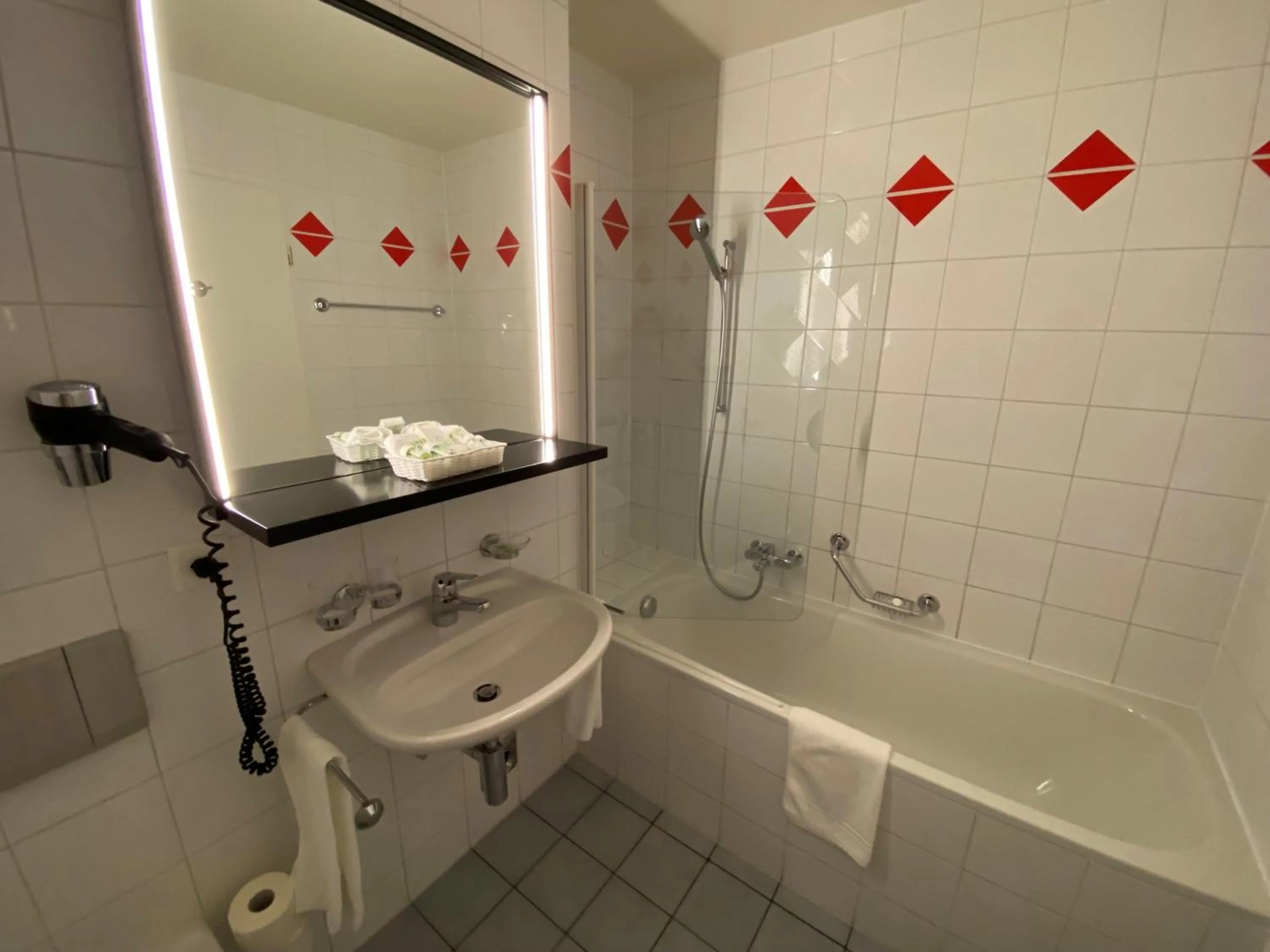 Bathroom in Astra Vevey Hotel & Restaurant
