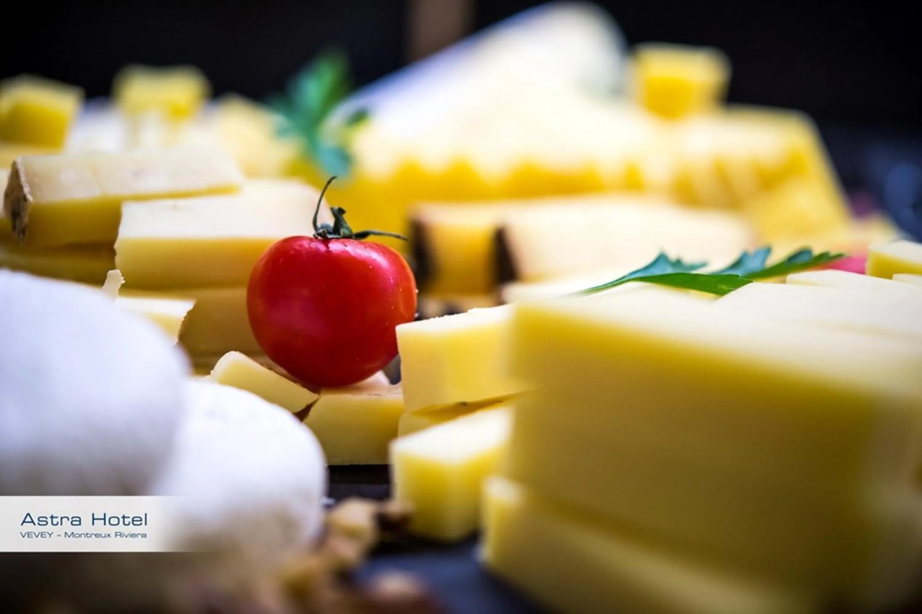 Food and drinks in Astra Vevey Hotel & Restaurant