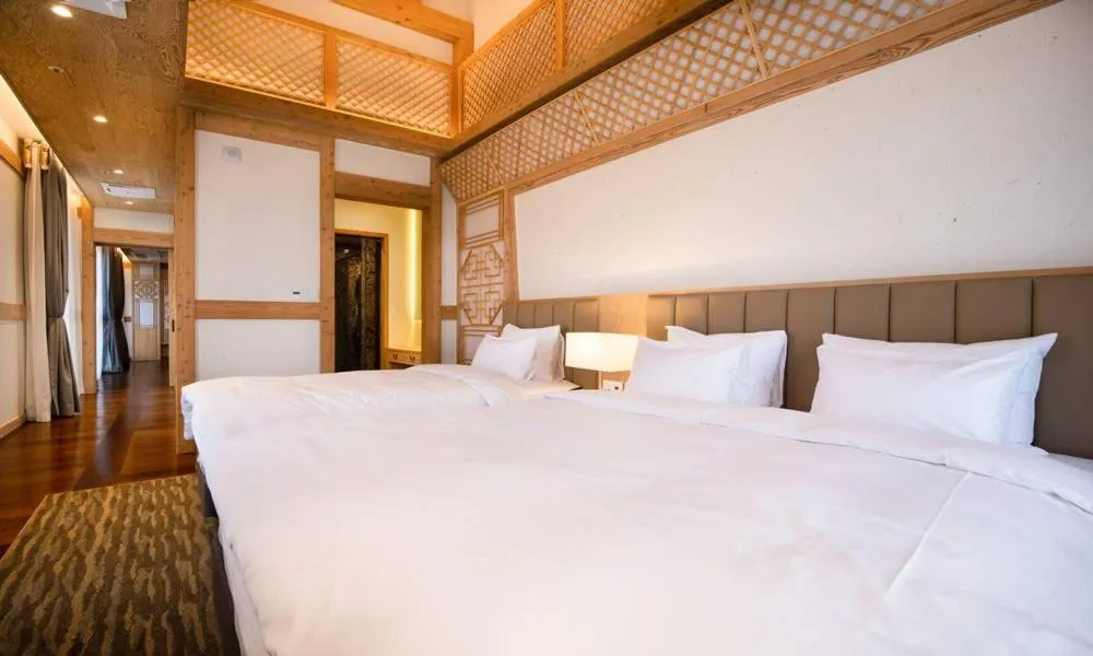 Bed in Jeonju Tourist Hotel kkotsim