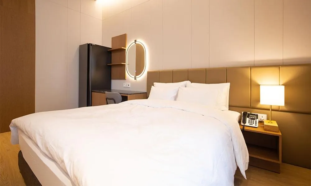 Bed in Jeonju Tourist Hotel kkotsim