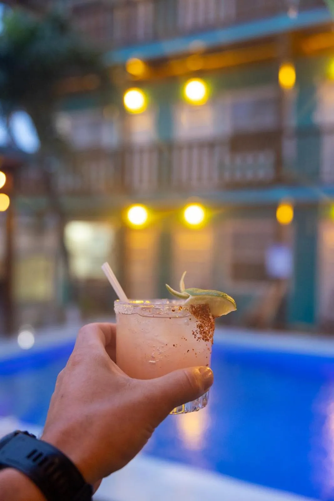 People in Ocean Tide Beach Resort