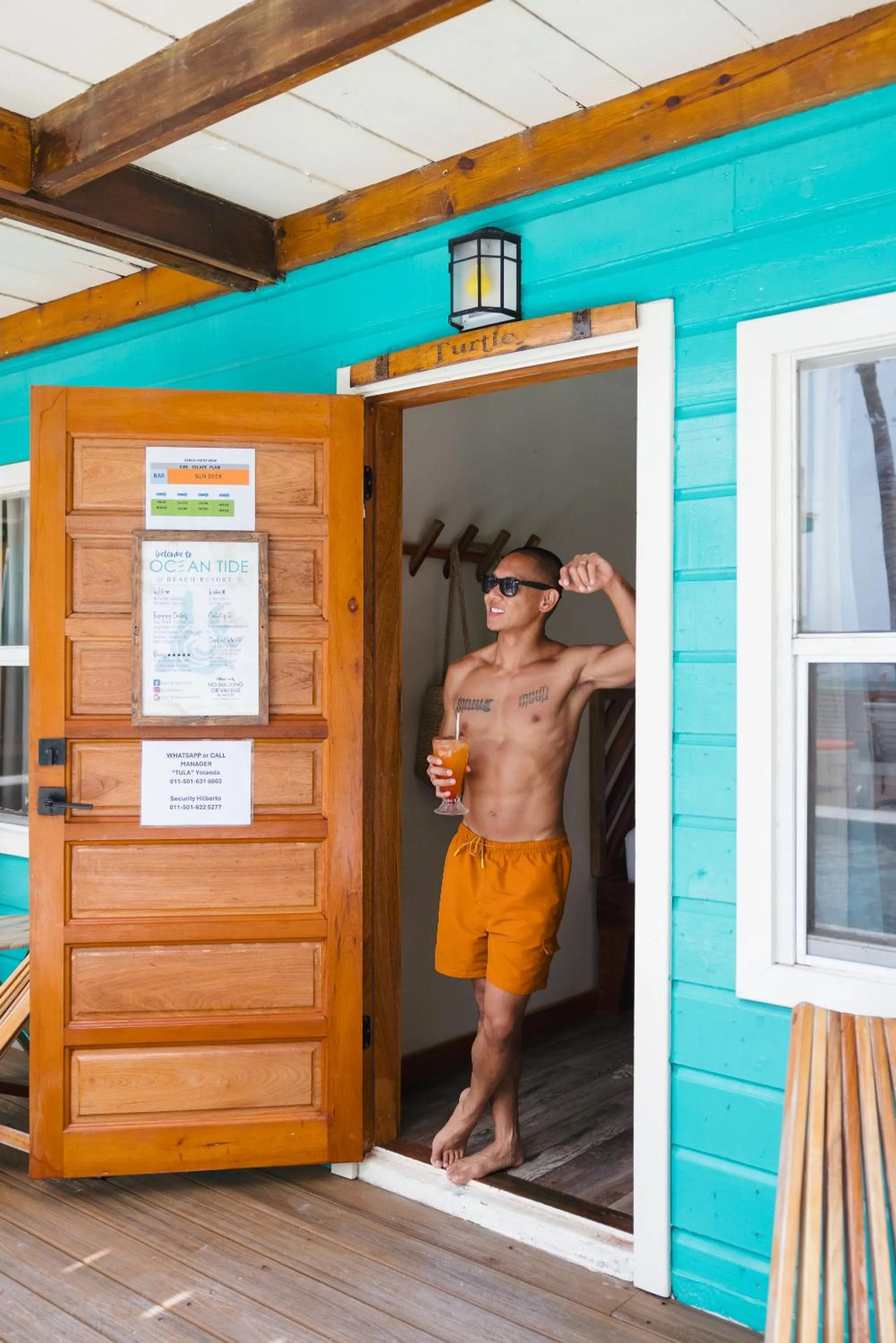 Property building in Ocean Tide Beach Resort