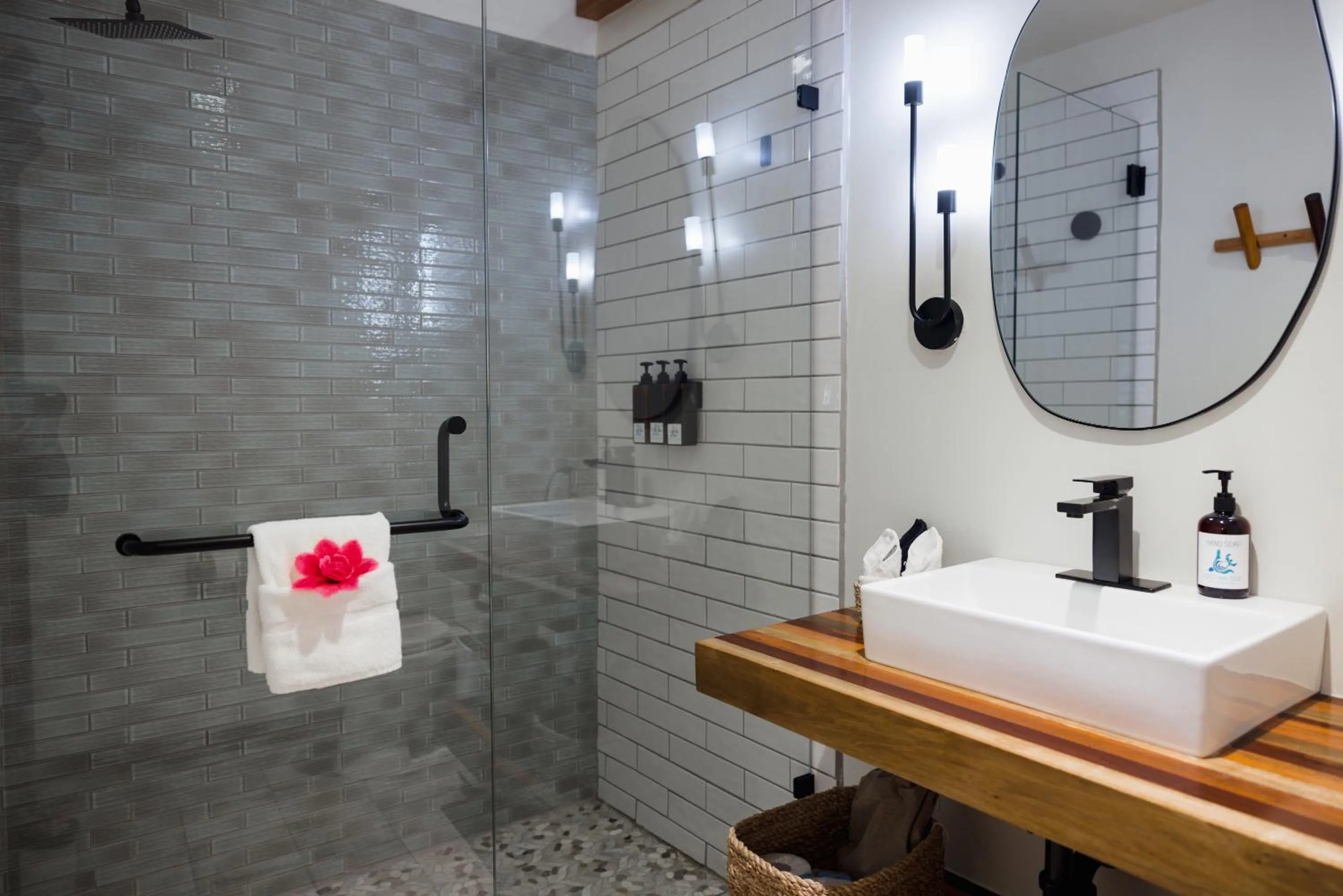 Shower in Ocean Tide Beach Resort