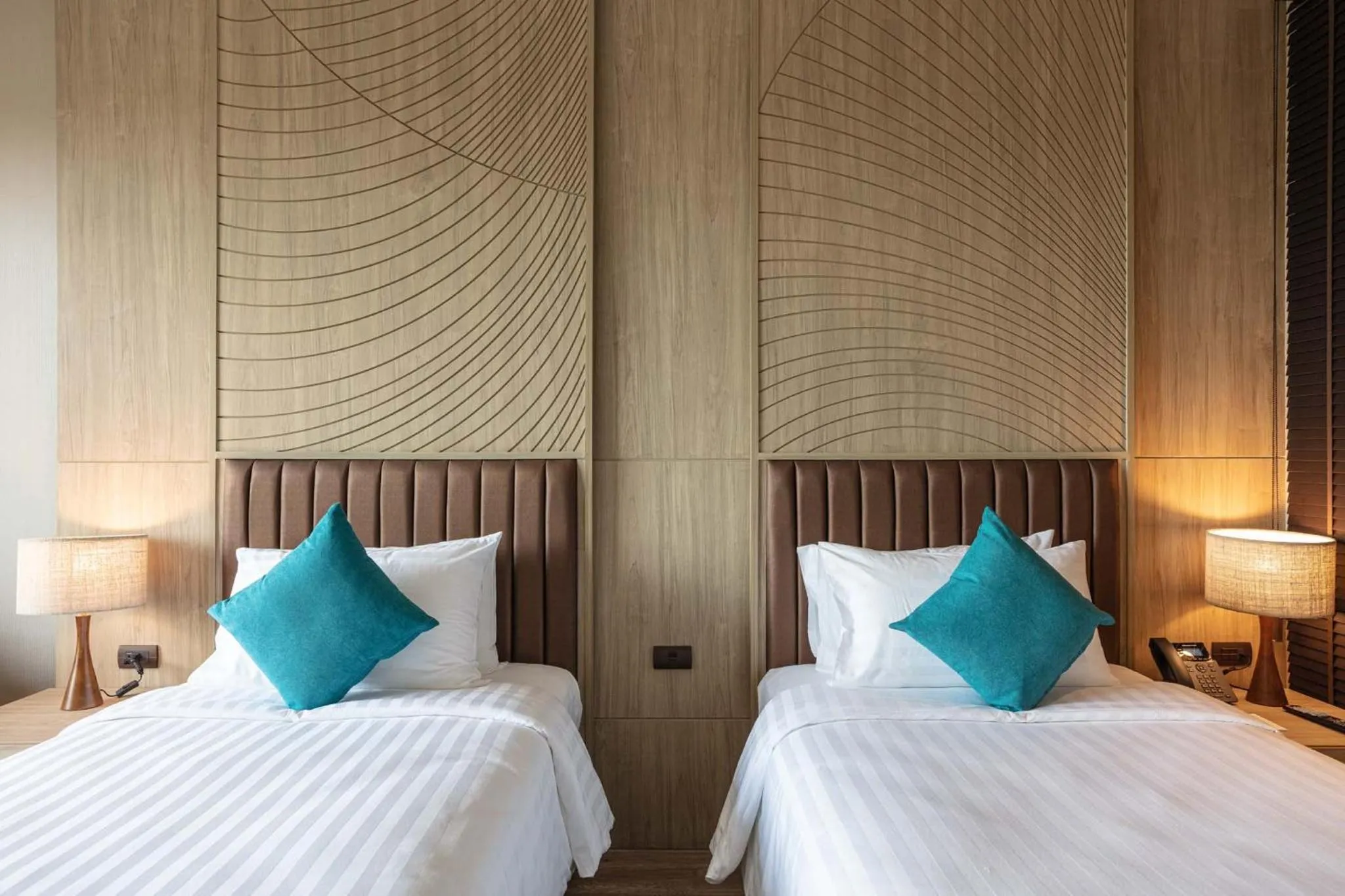 Bed in Laguna Grand Hotel & Spa Songkhla