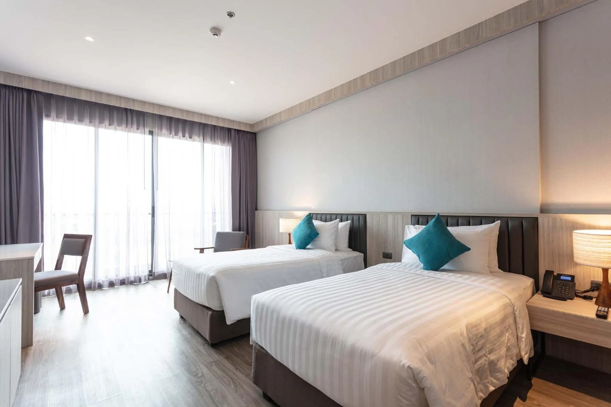 Bed in Laguna Grand Hotel & Spa Songkhla