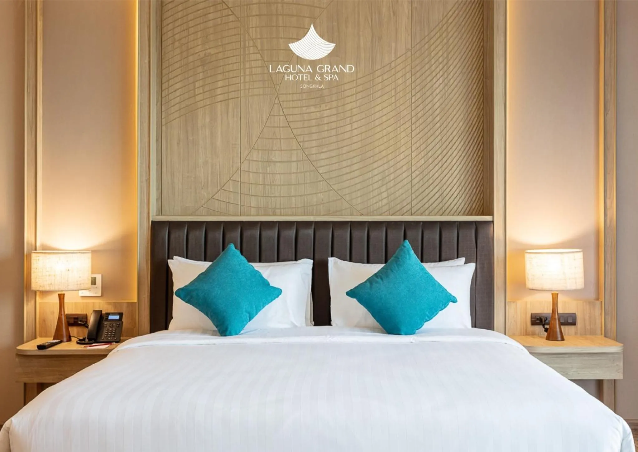 Bed in Laguna Grand Hotel & Spa Songkhla