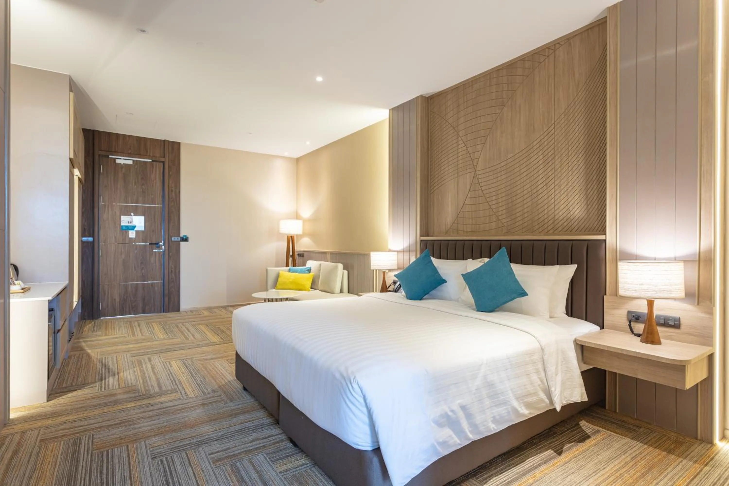 Bed in Laguna Grand Hotel & Spa Songkhla