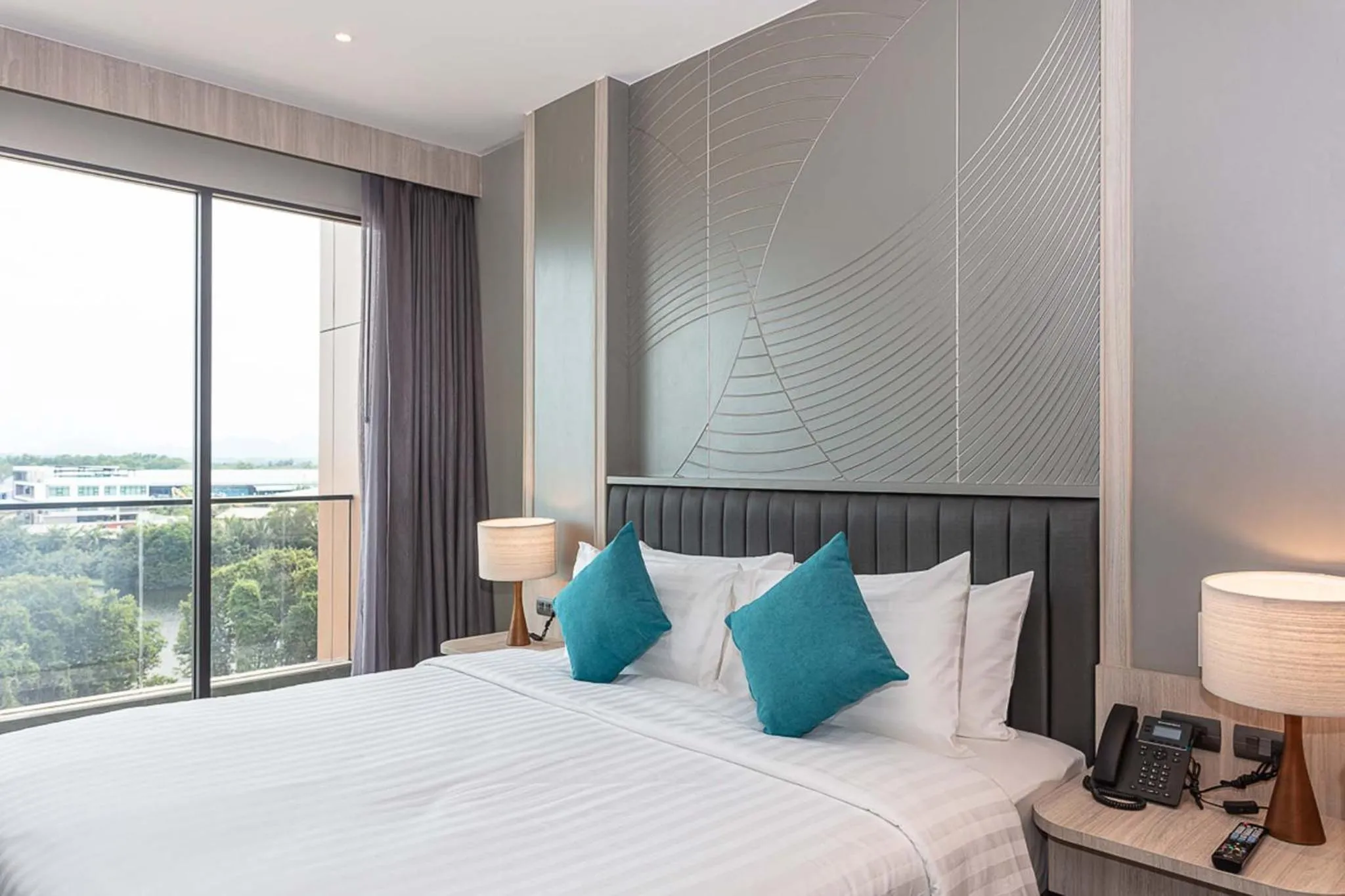 Bed in Laguna Grand Hotel & Spa Songkhla