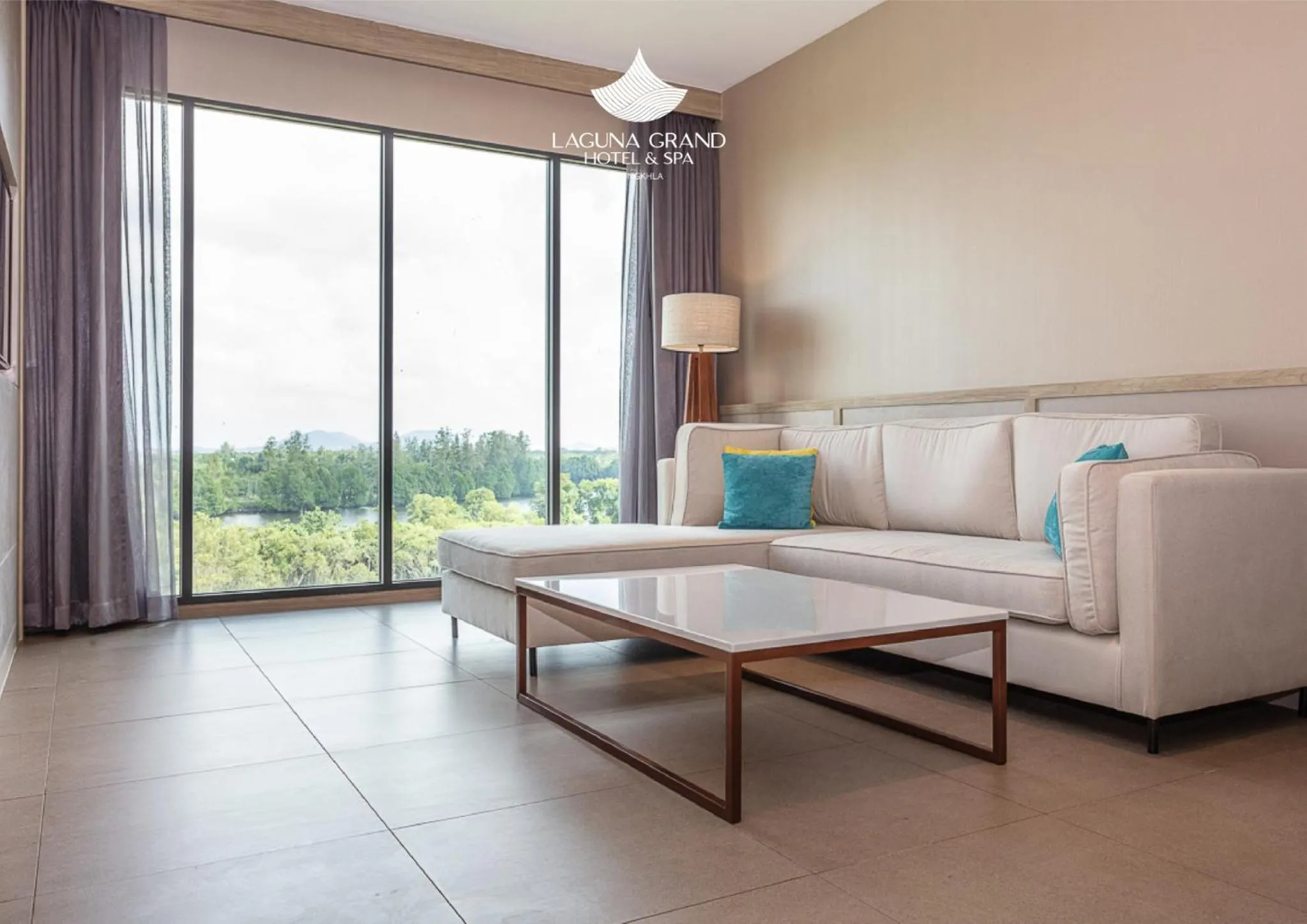 Living room in Laguna Grand Hotel & Spa Songkhla