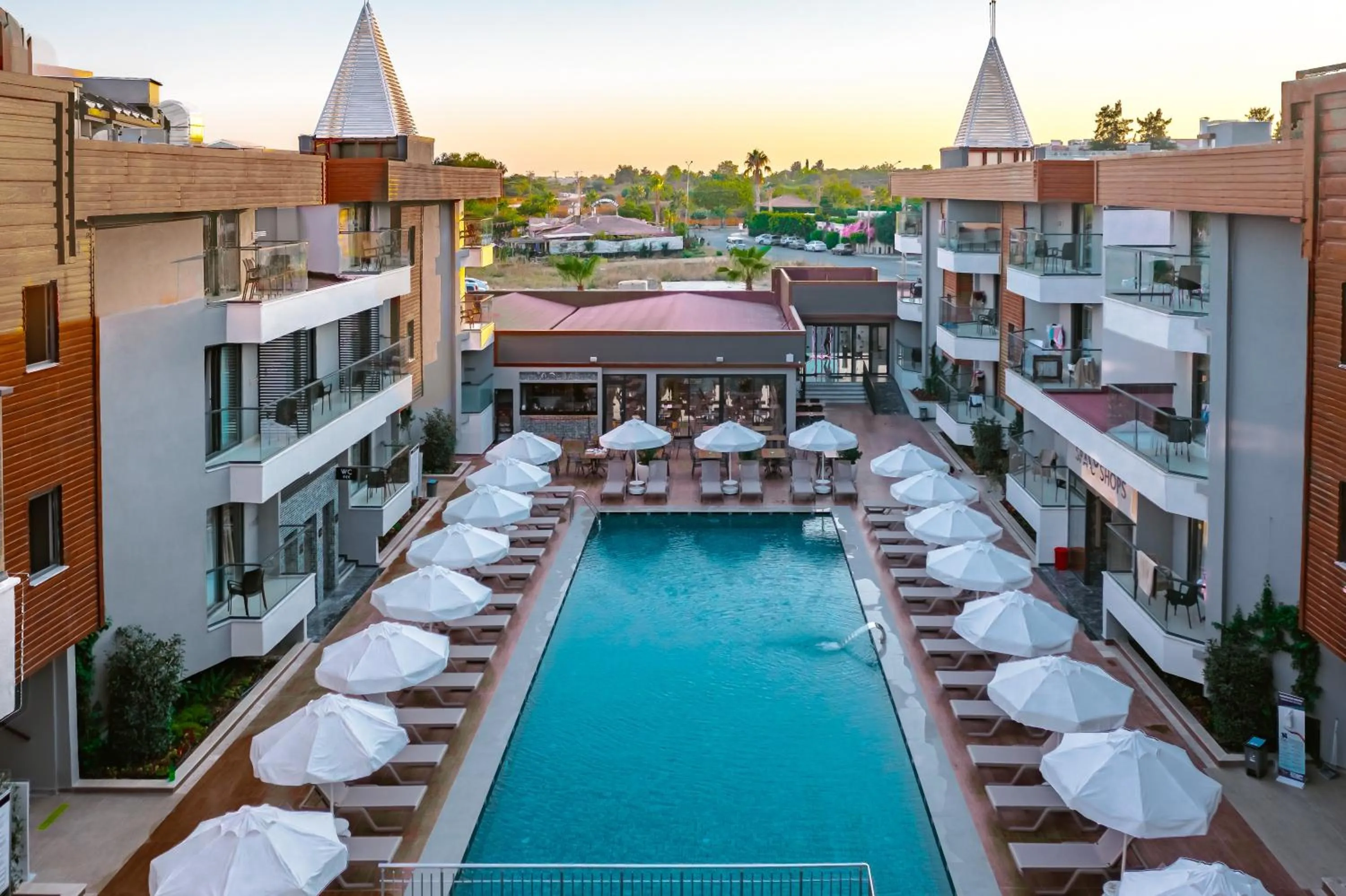 Property building in Side Amour Hotel