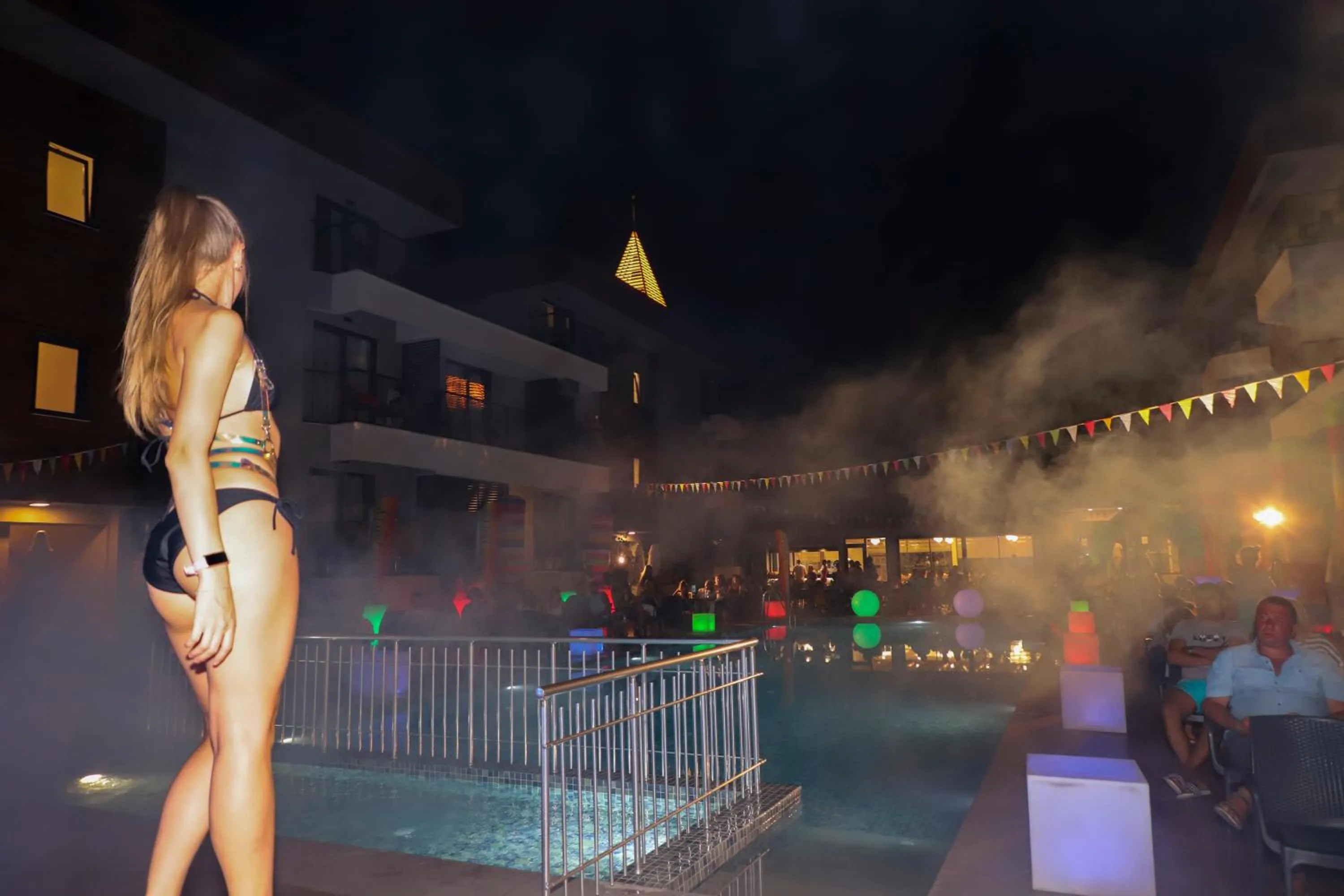 Night in Side Amour Hotel