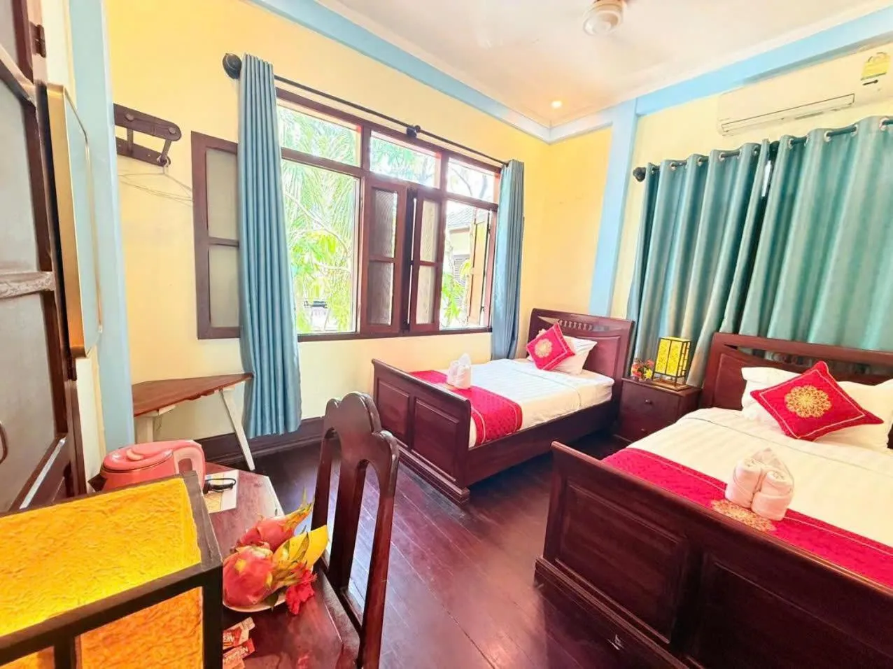 Bedroom, Bed in Luang Prabang Manichan Villa