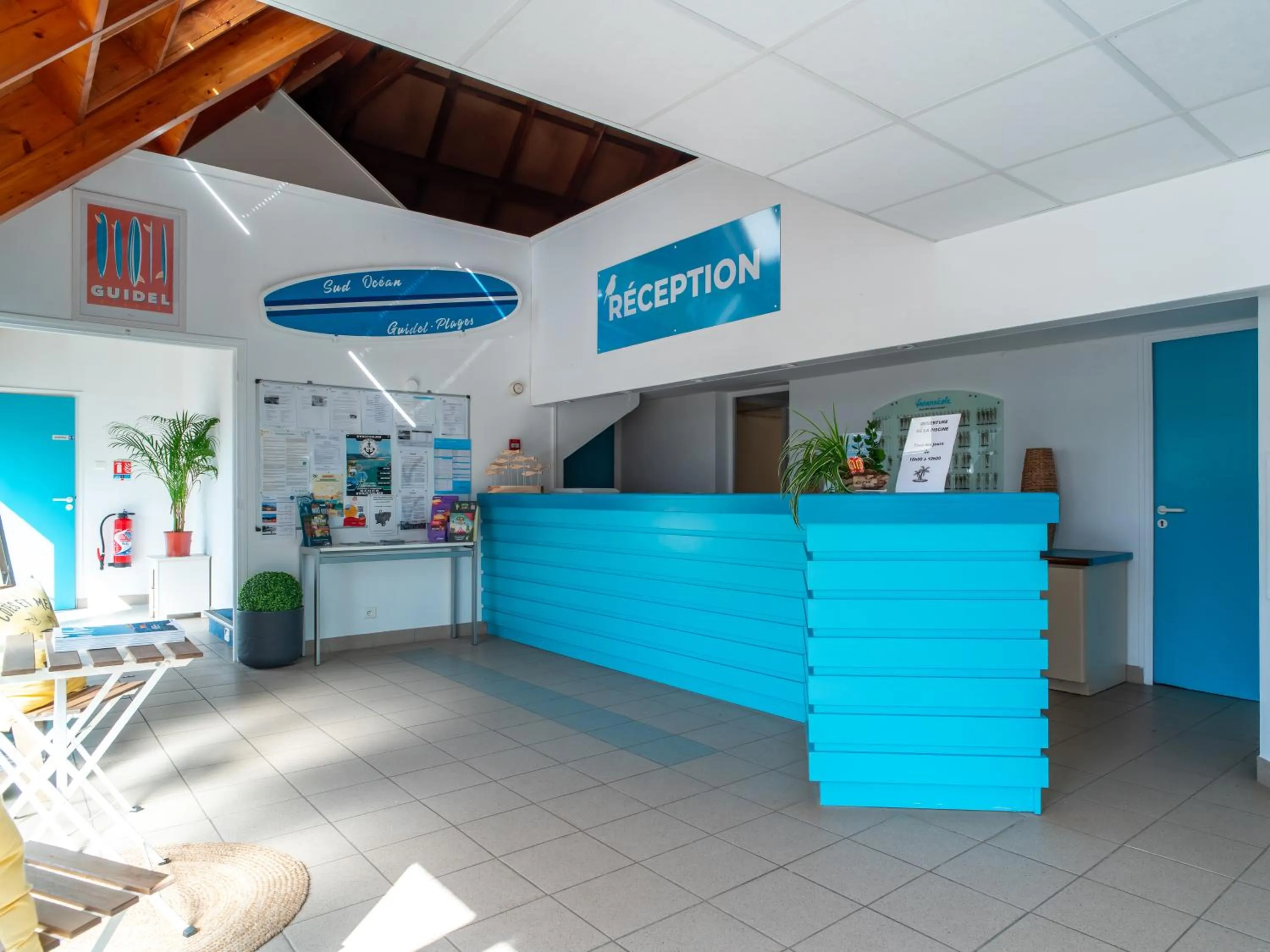 Lobby or reception in Vacancéole - Sud Océan