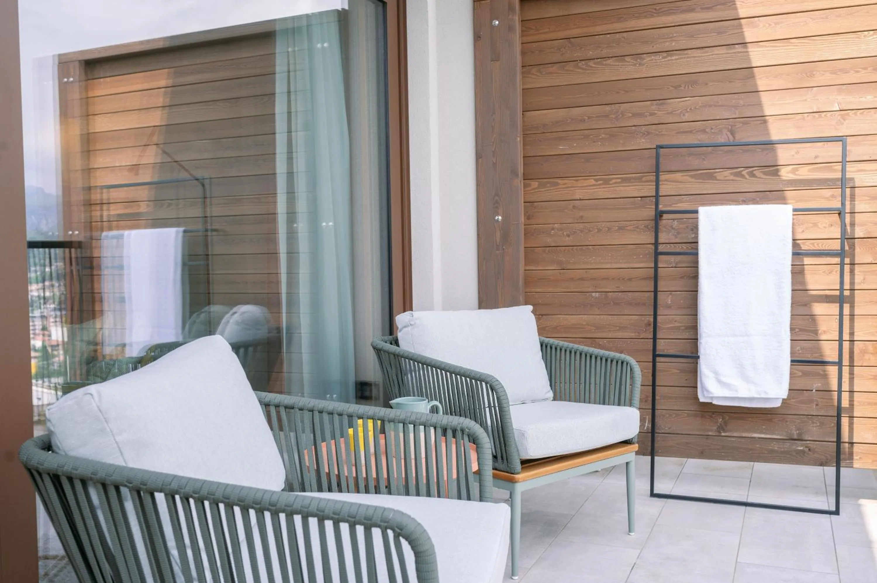 Balcony/Terrace in A-ROSA Gardasee