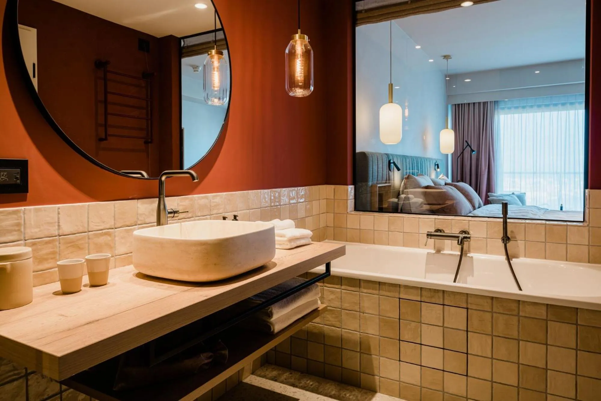 Bathroom in A-ROSA Gardasee