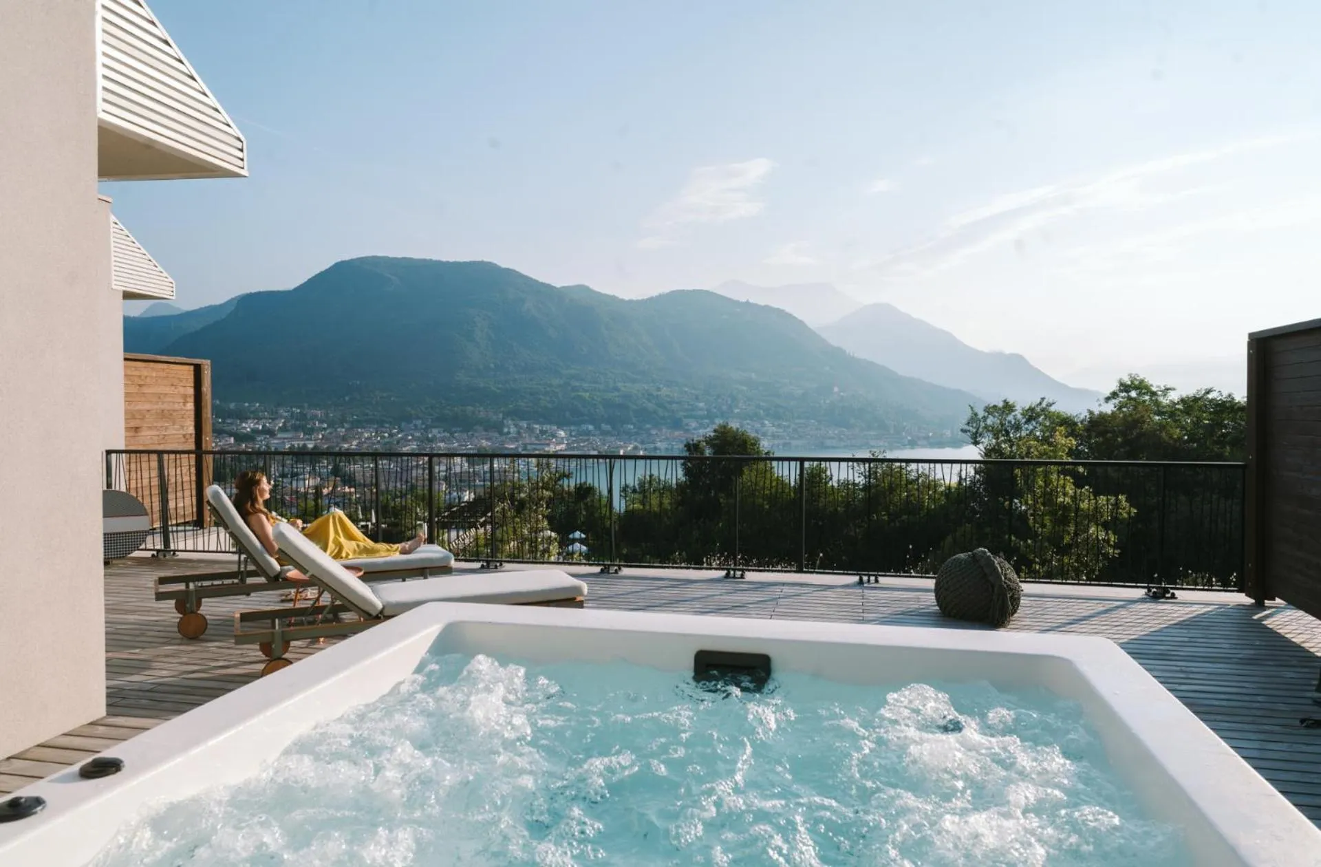 Balcony/Terrace in A-ROSA Gardasee