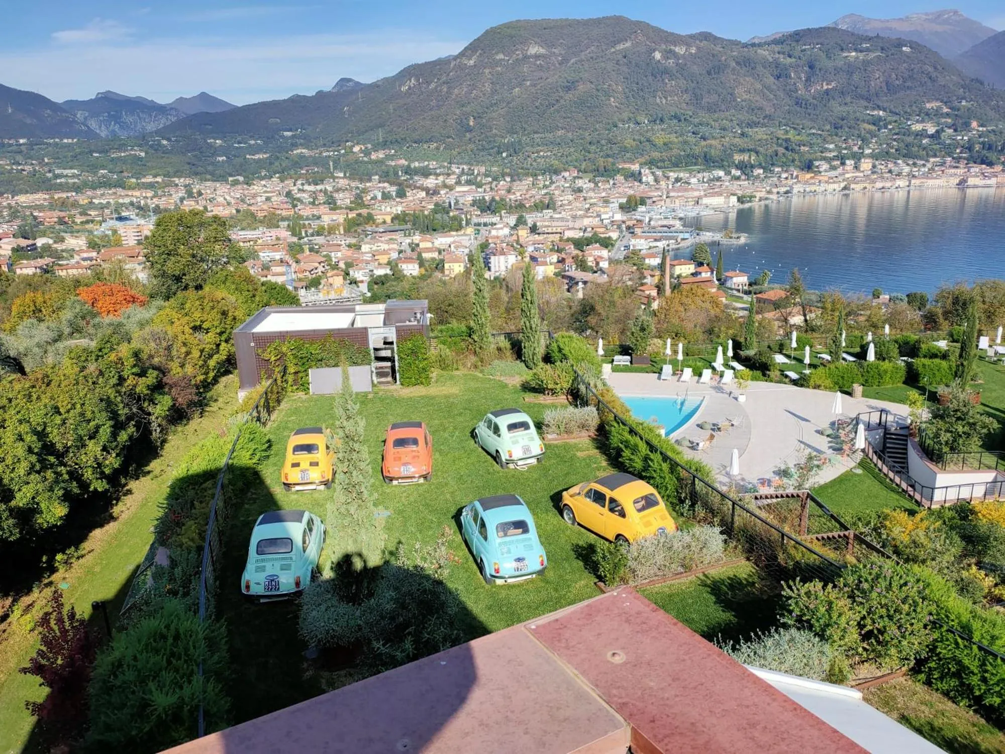 Balcony/Terrace in A-ROSA Gardasee