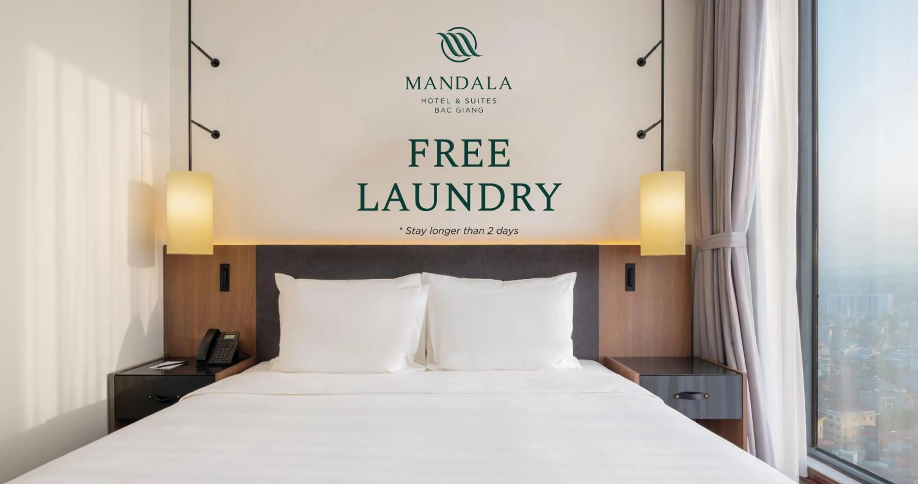 Bedroom, Bed in Mandala Hotel & Suites Bac Giang