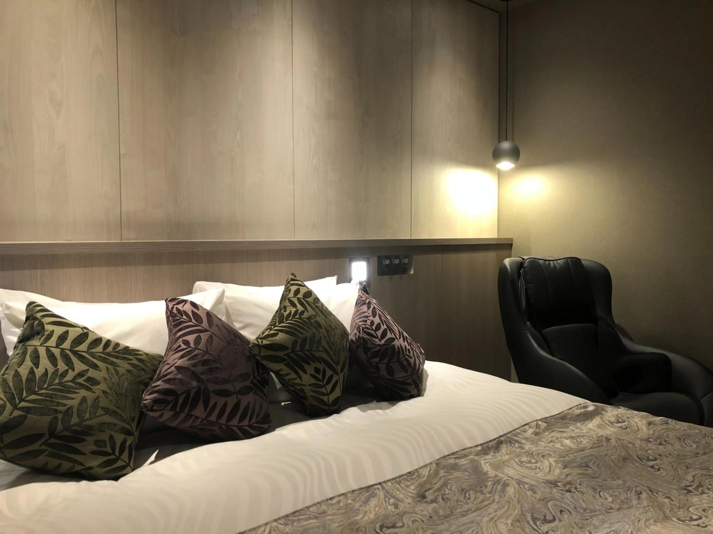 Bed in Hotel Grand View Takasaki