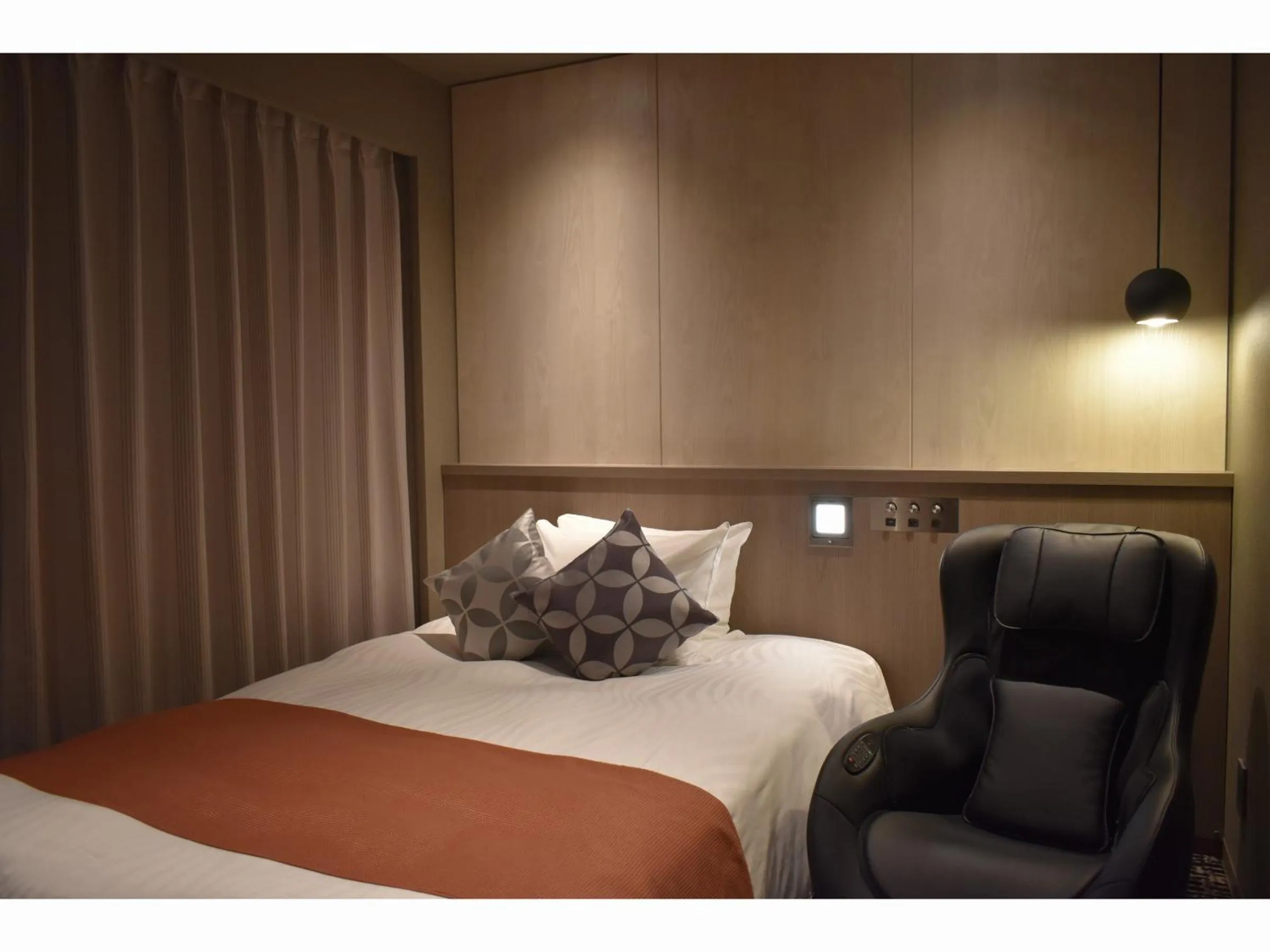 Bed in Hotel Grand View Takasaki