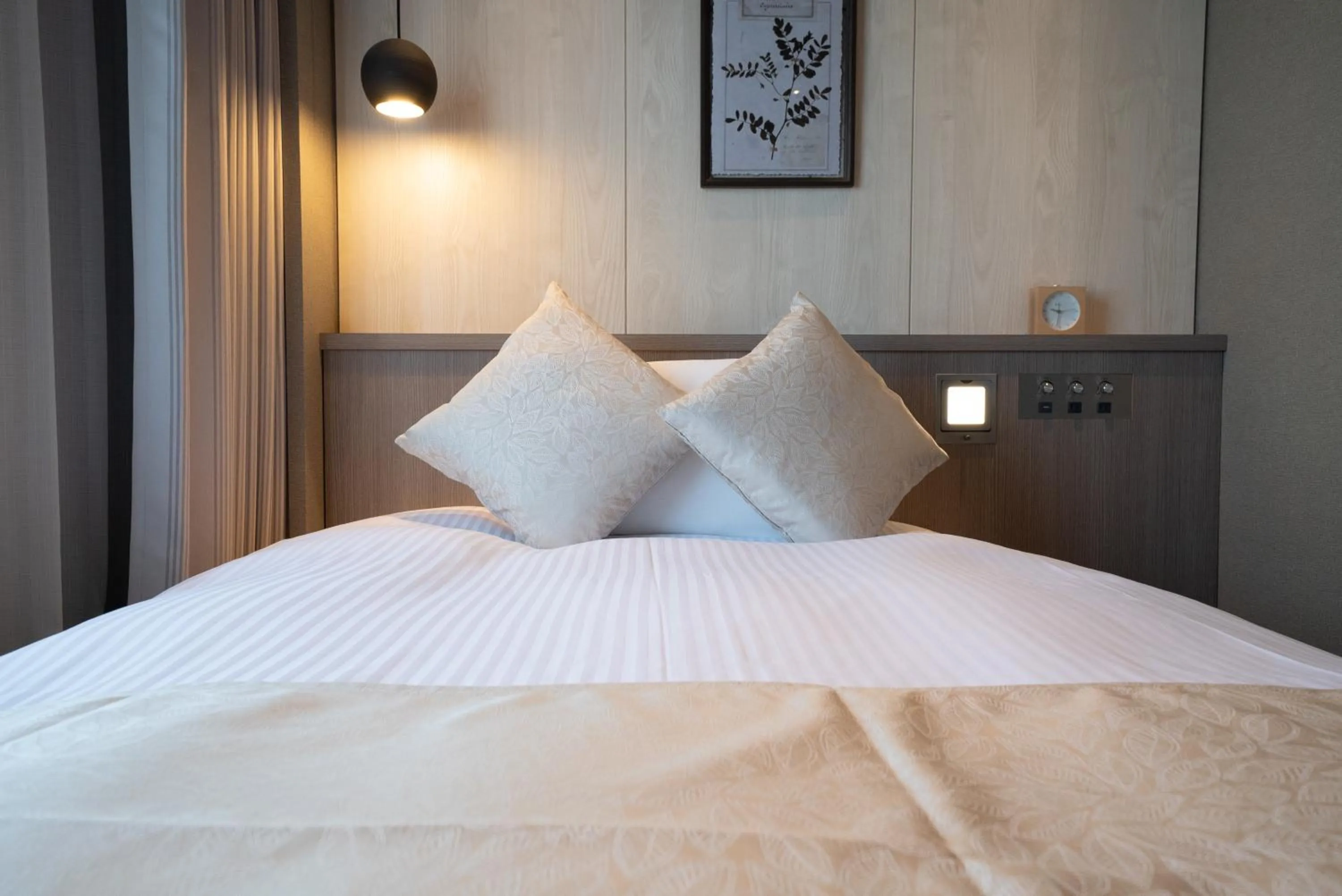 Bed in Hotel Grand View Takasaki