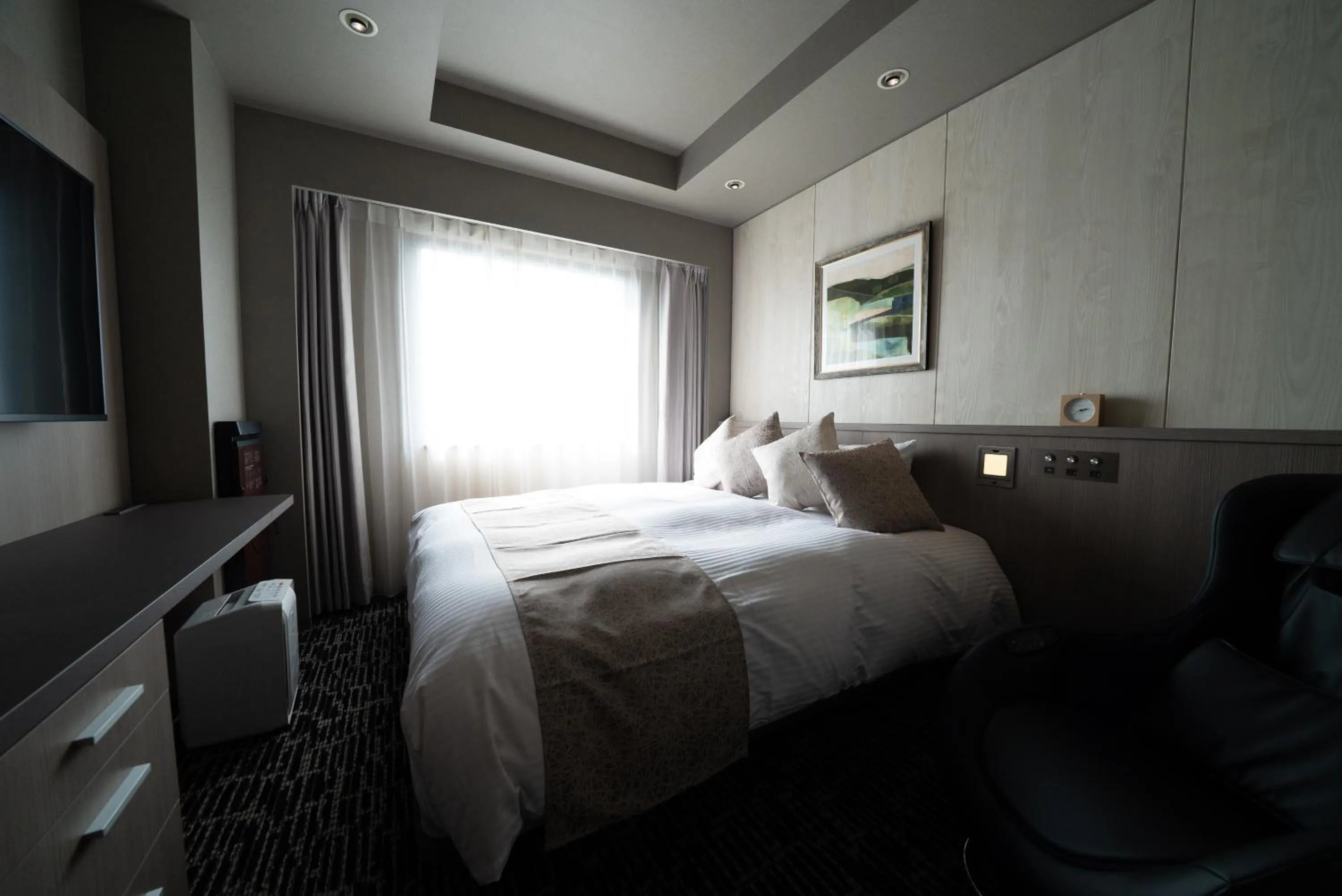Bed in Hotel Grand View Takasaki
