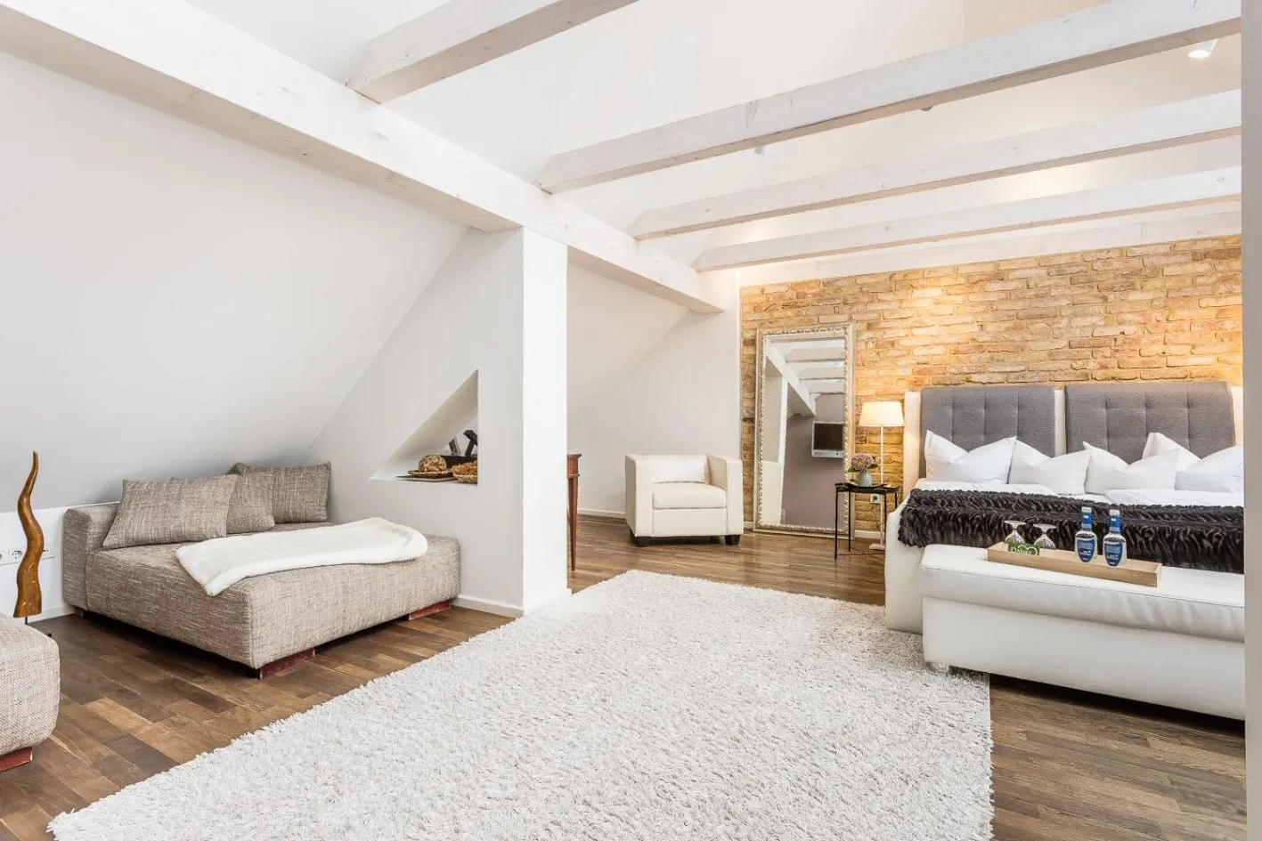 Bed in Hotel Zur Linde Dein Self Check In