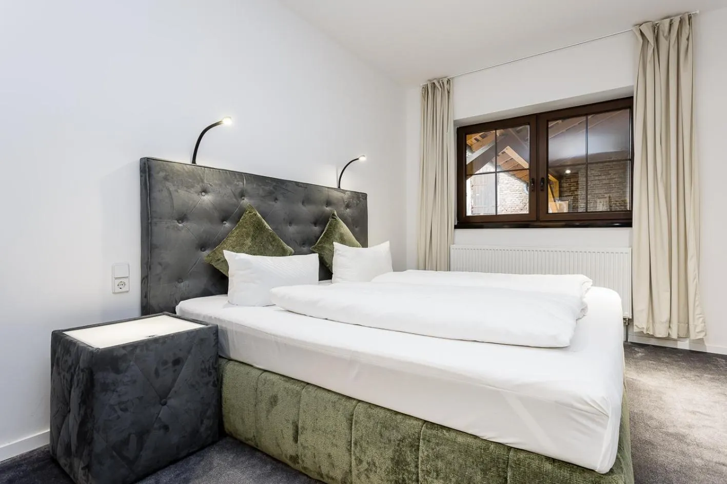 Bed in Hotel Zur Linde Dein Self Check In