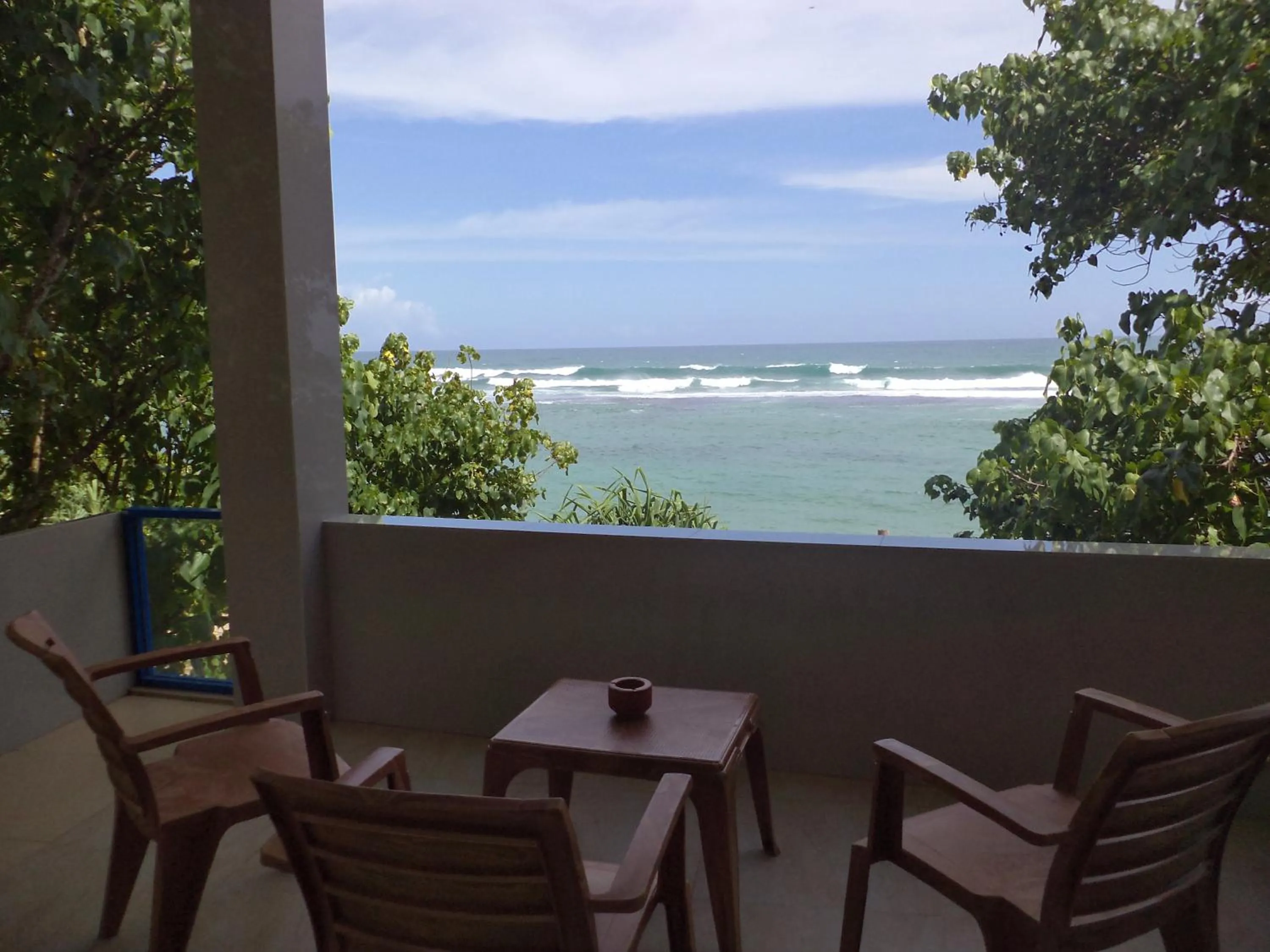 Balcony/Terrace in Paradise Beach Resort & Diving school