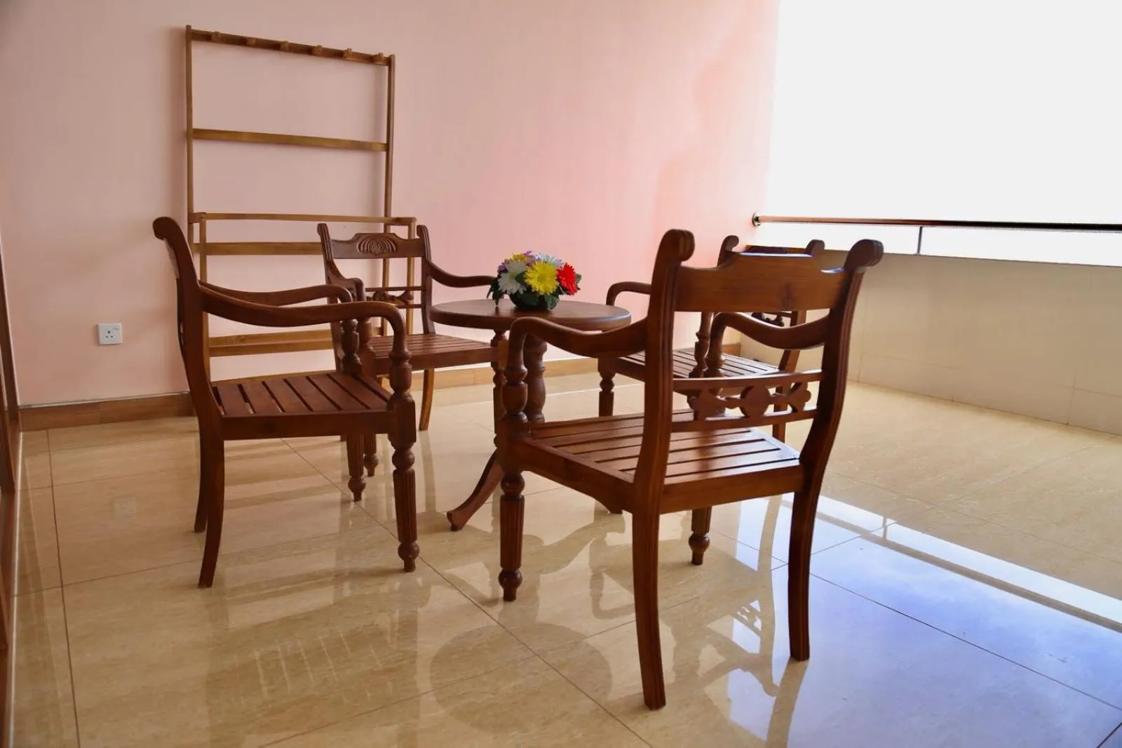 Seating area in Paradise Beach Resort & Diving school