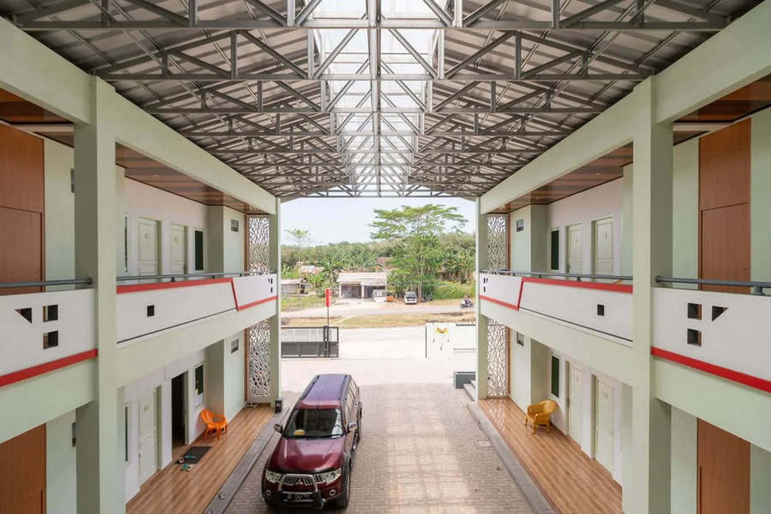 Property building in RedDoorz near Exit Tol Kotabaru ITERA Lampung