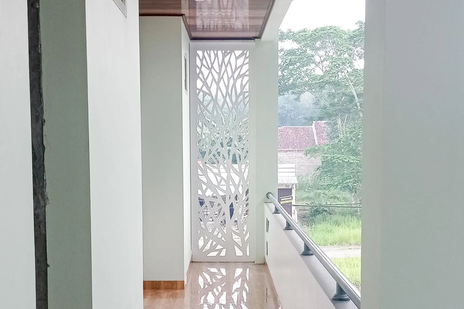 Balcony/Terrace in RedDoorz near Exit Tol Kotabaru ITERA Lampung