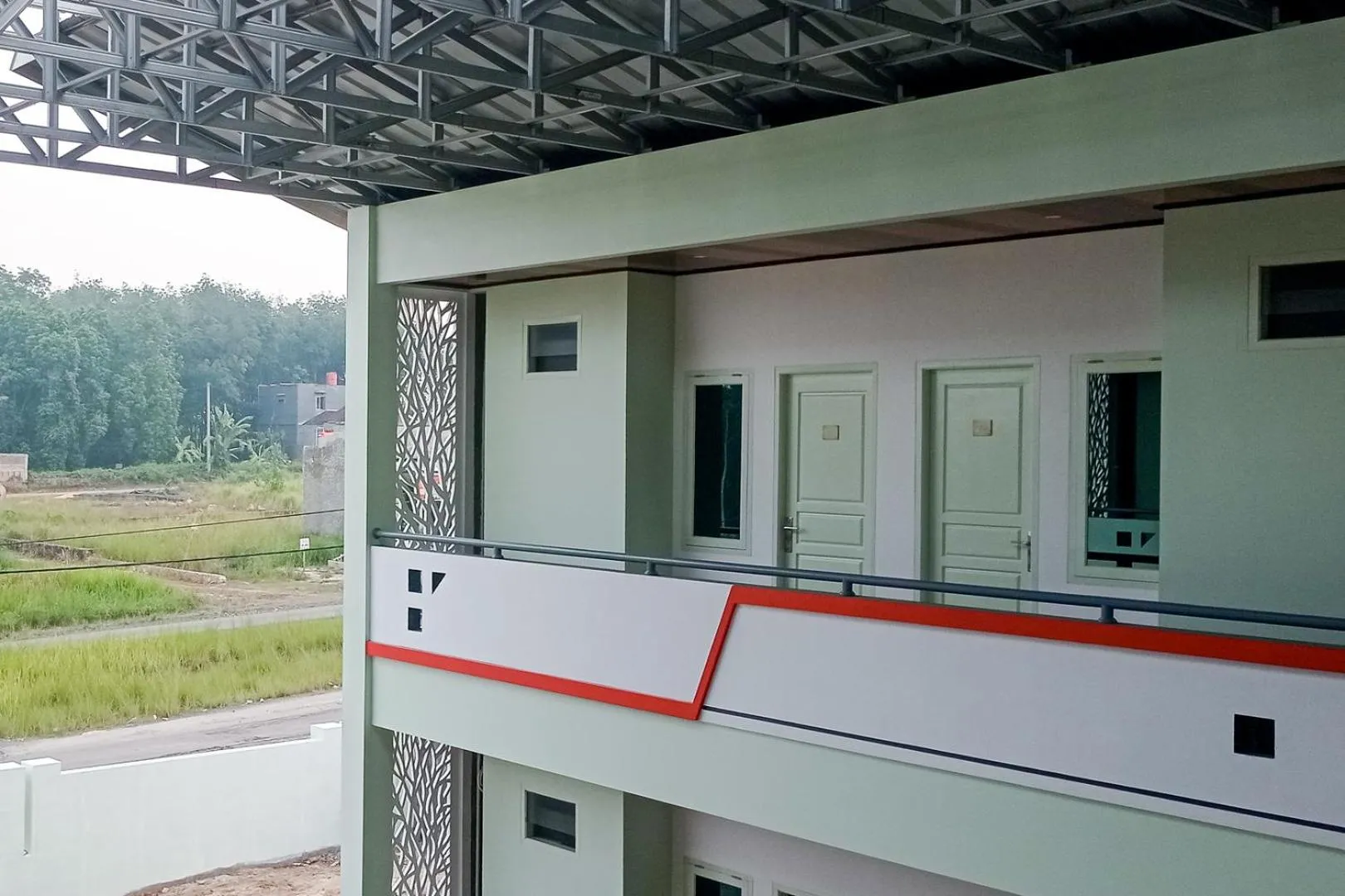 Balcony/Terrace in RedDoorz near Exit Tol Kotabaru ITERA Lampung