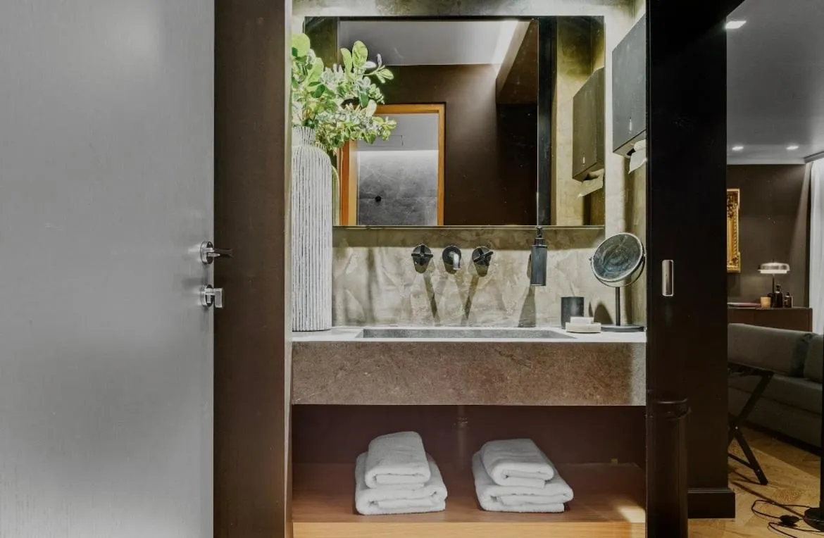 Bathroom in Athens Dom Hotel