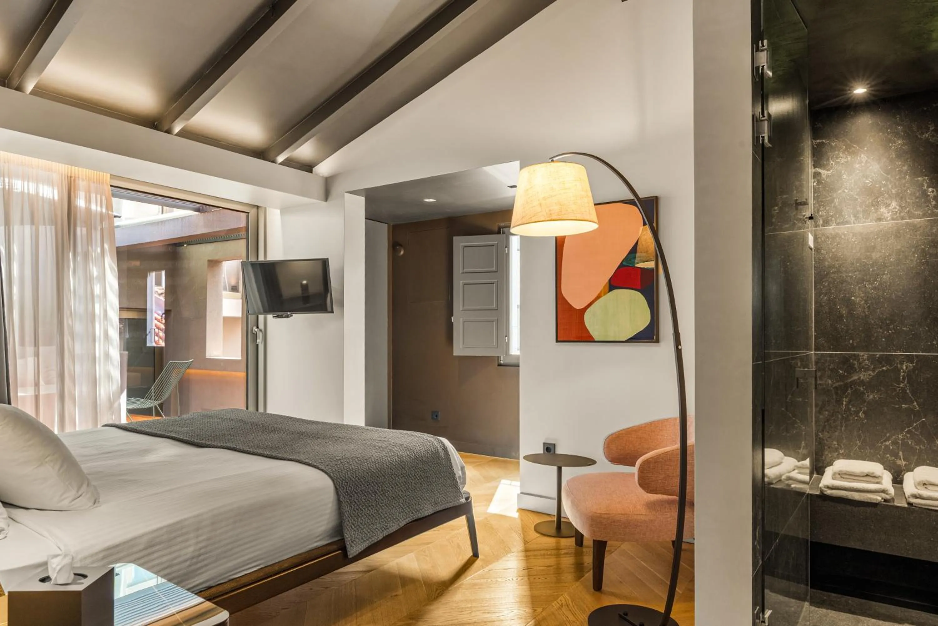 Photo of the whole room in Athens Dom Hotel