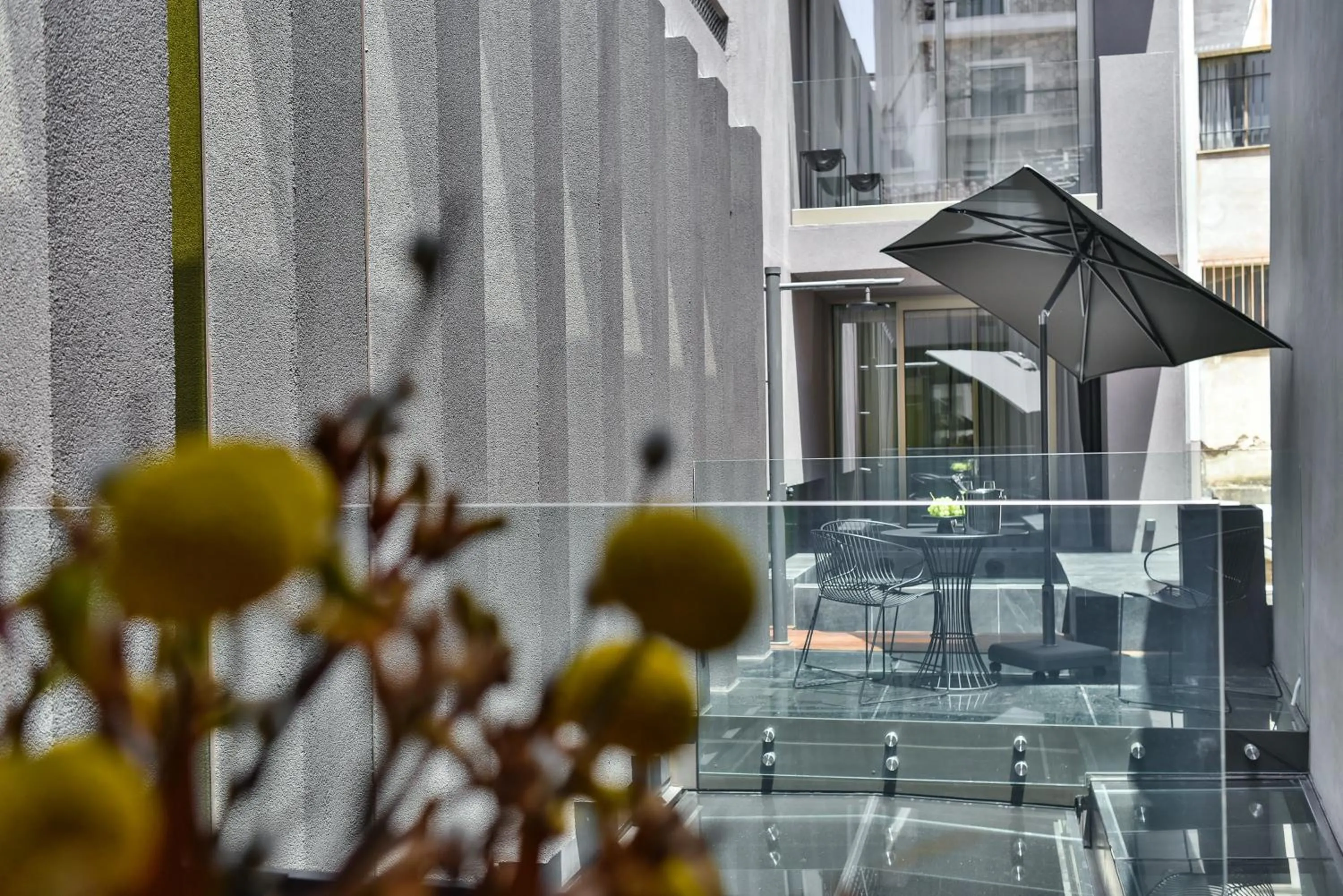 Balcony/Terrace in Nikiou Suites Luxury Residence