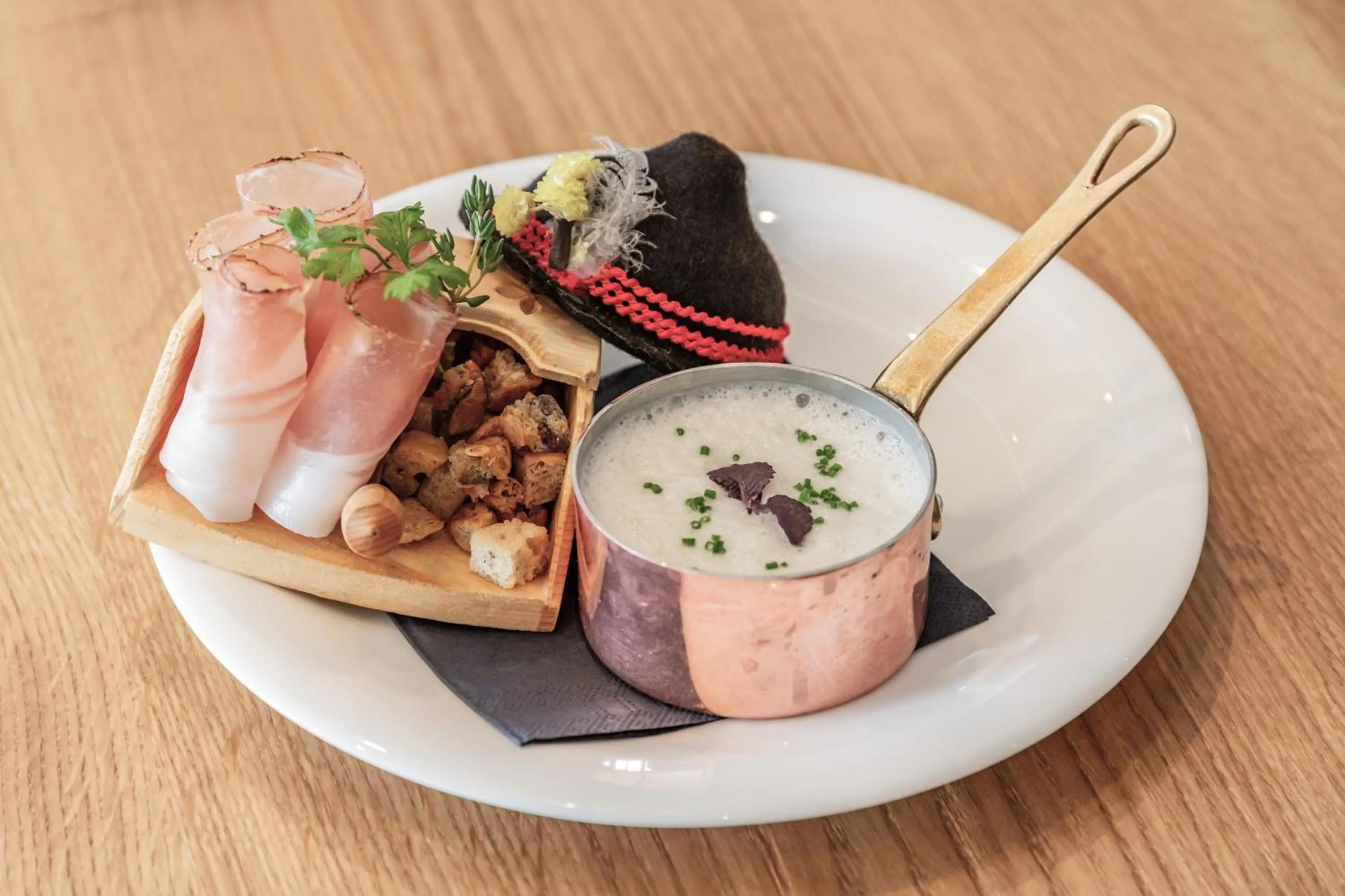 Food in Boutique Hotel Kircher