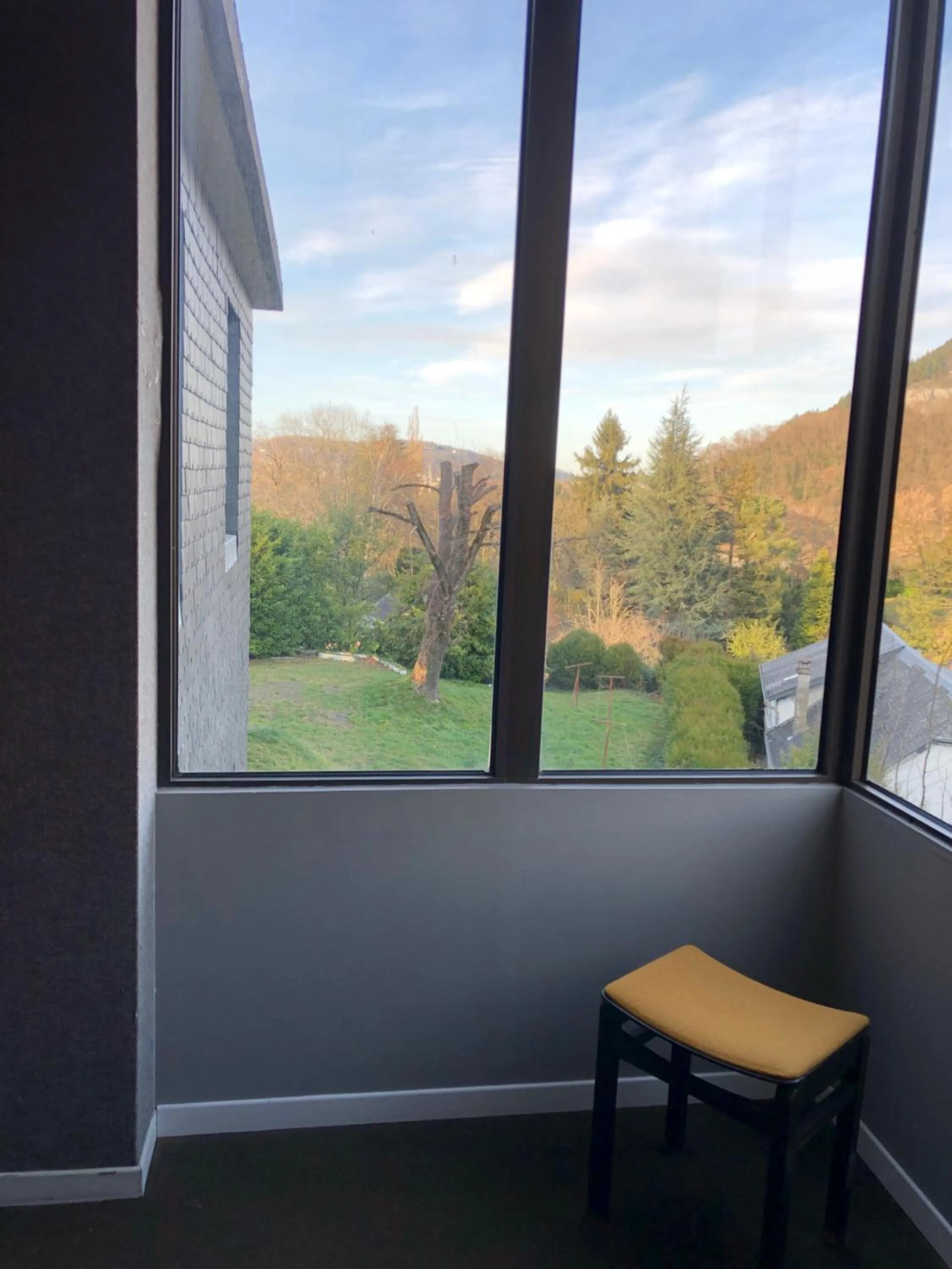 Garden view in Les Gentianes