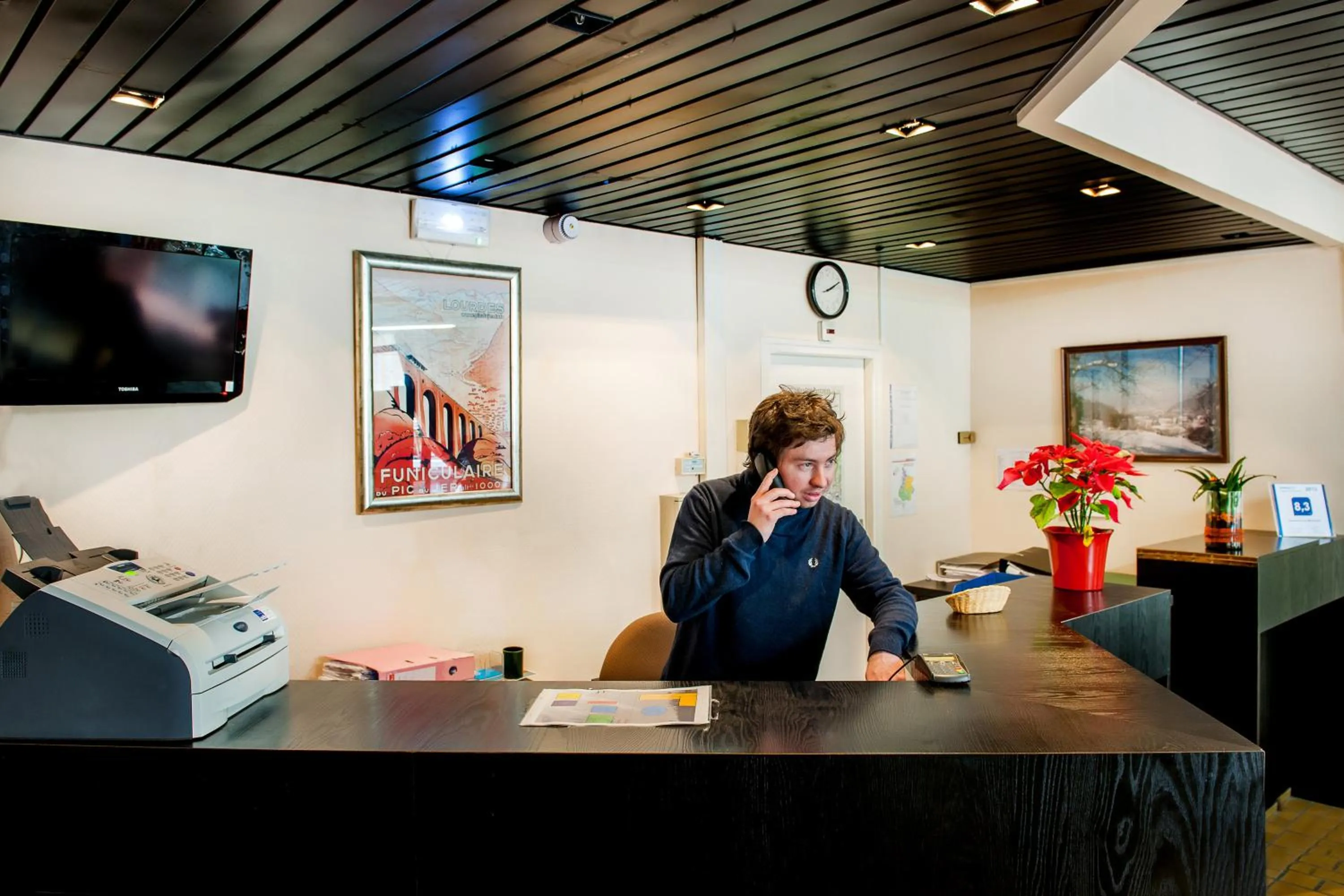 Staff, Lobby/Reception in Les Gentianes