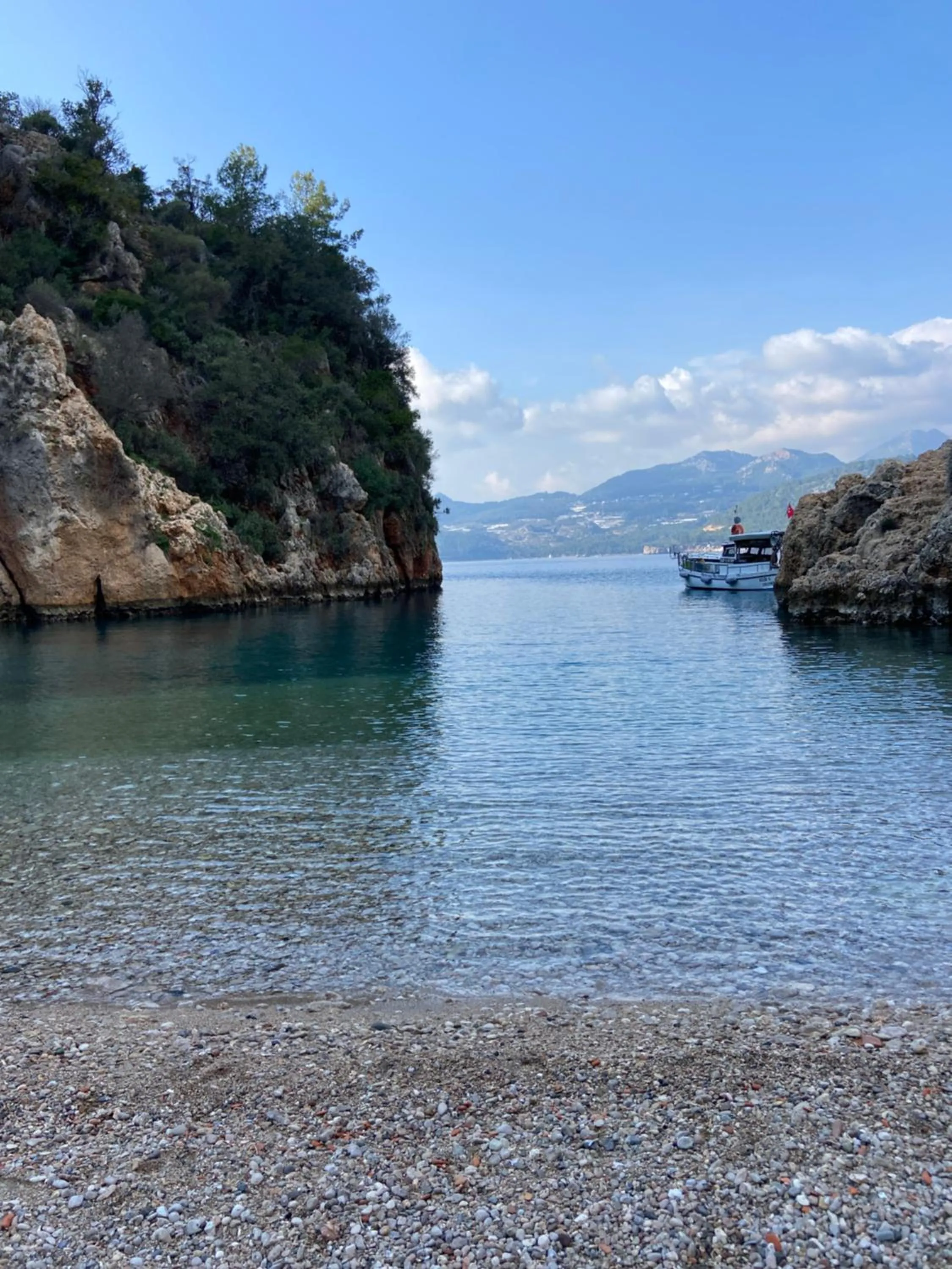 Sea view in Karaöz Sapphire Bungalows