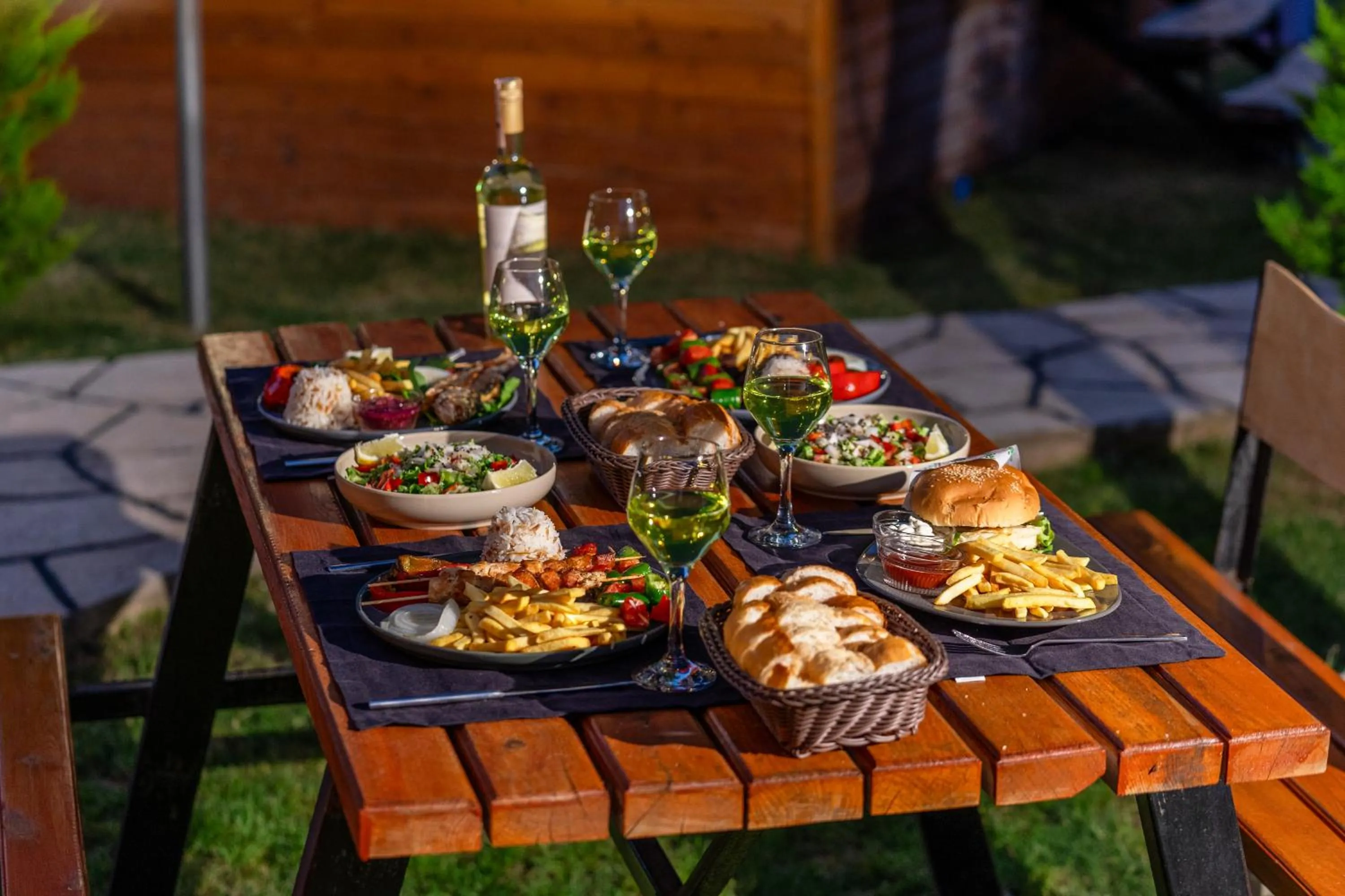 Dinner in Karaöz Sapphire Bungalows