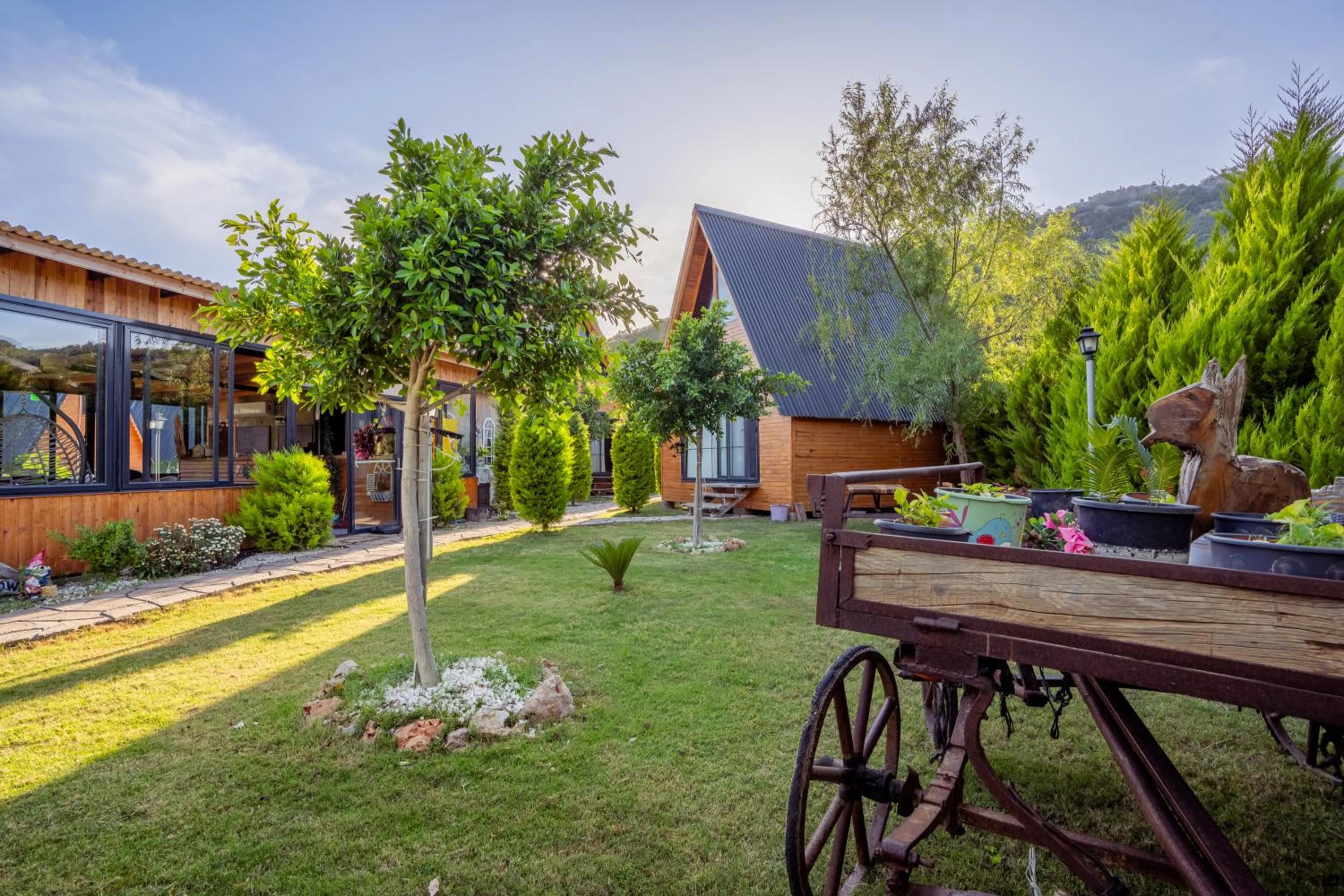Garden in Karaöz Sapphire Bungalows