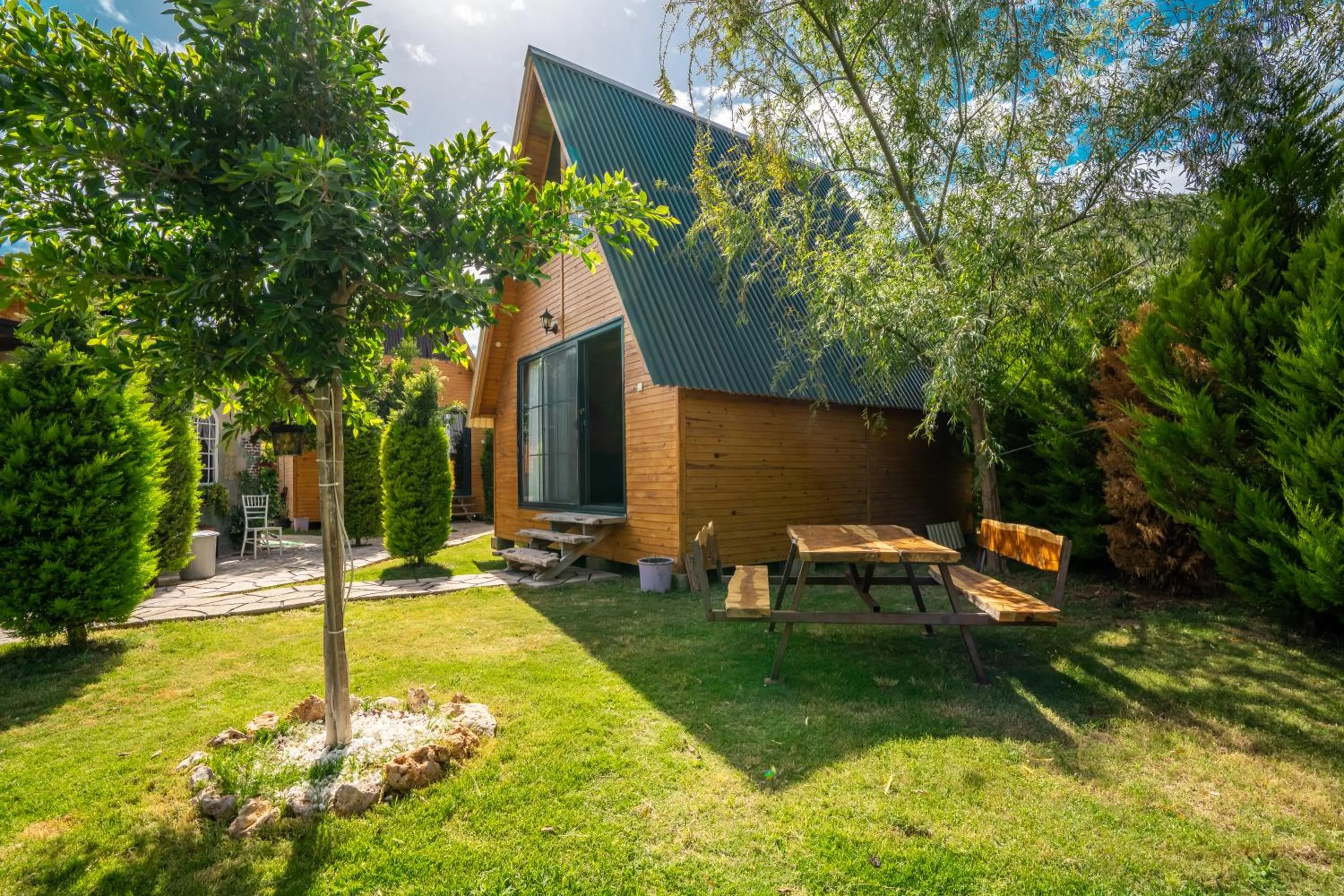 Garden in Karaöz Sapphire Bungalows