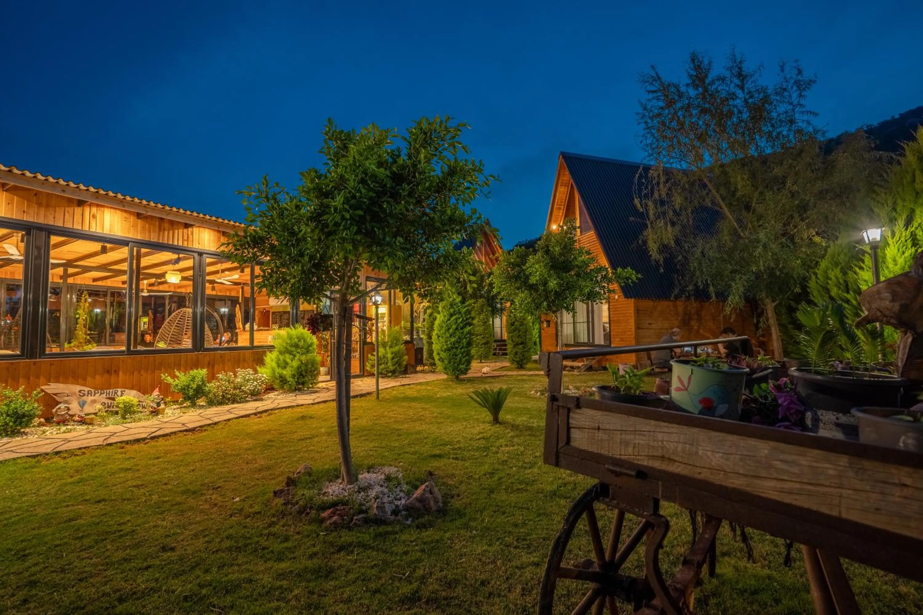 Garden in Karaöz Sapphire Bungalows