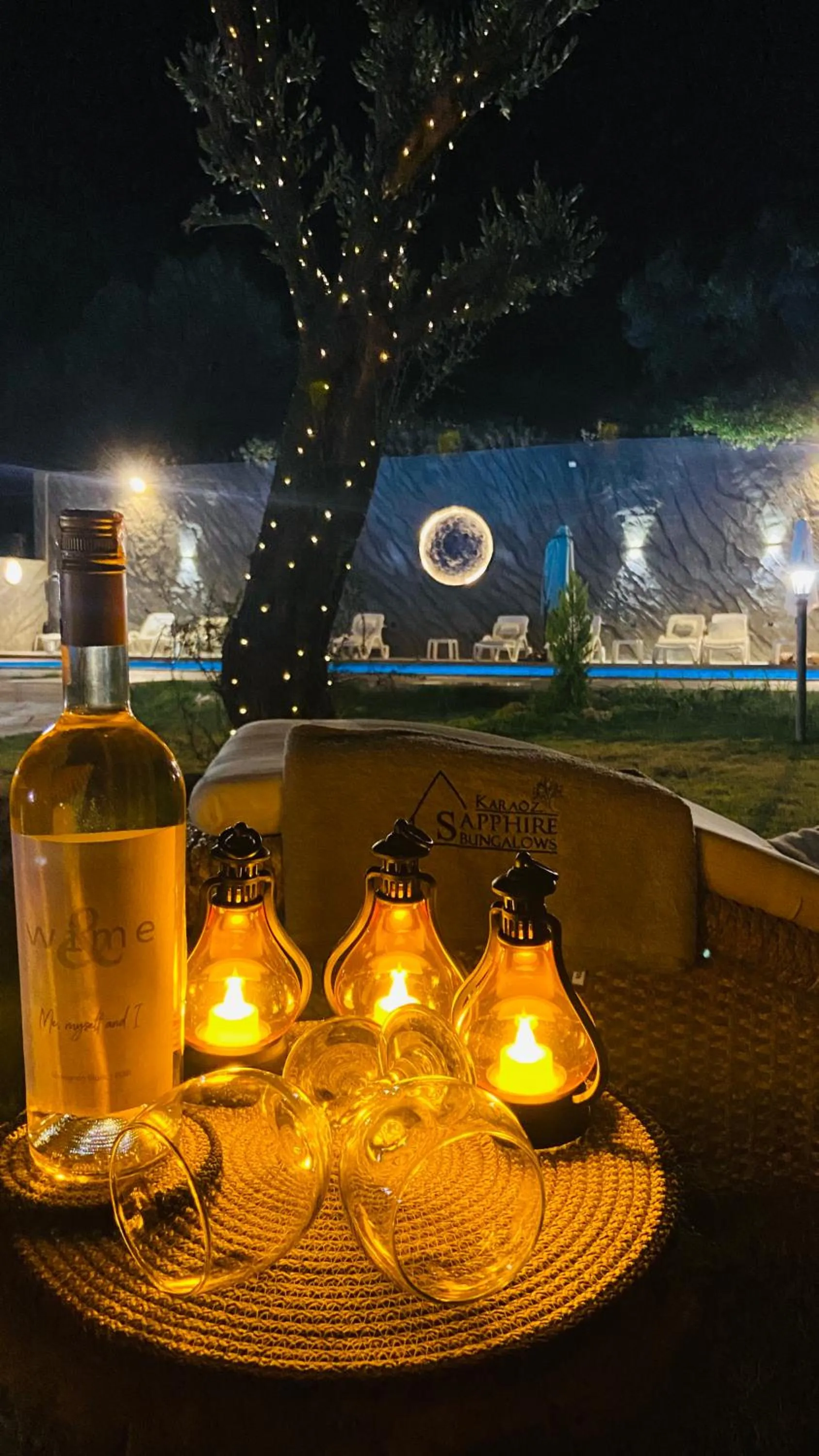 Swimming pool in Karaöz Sapphire Bungalows