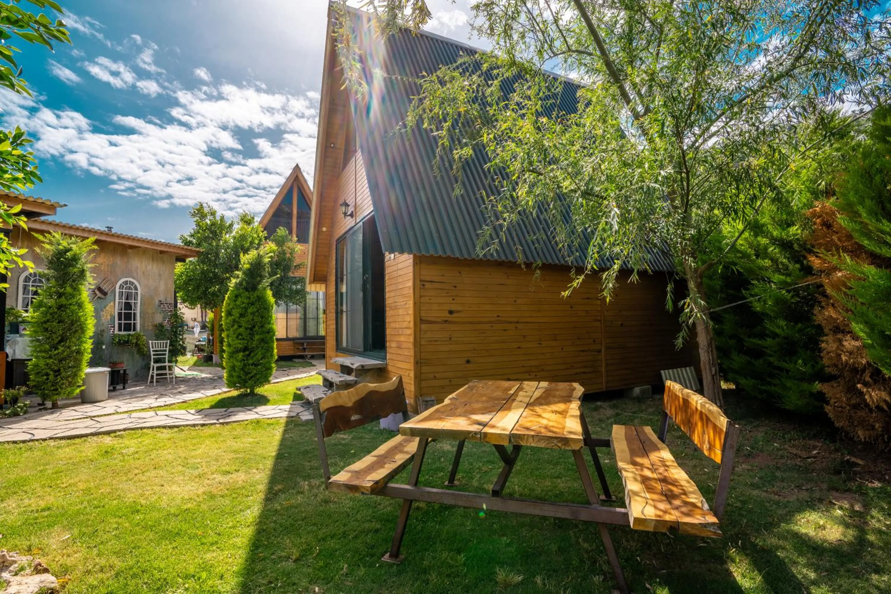 Garden in Karaöz Sapphire Bungalows